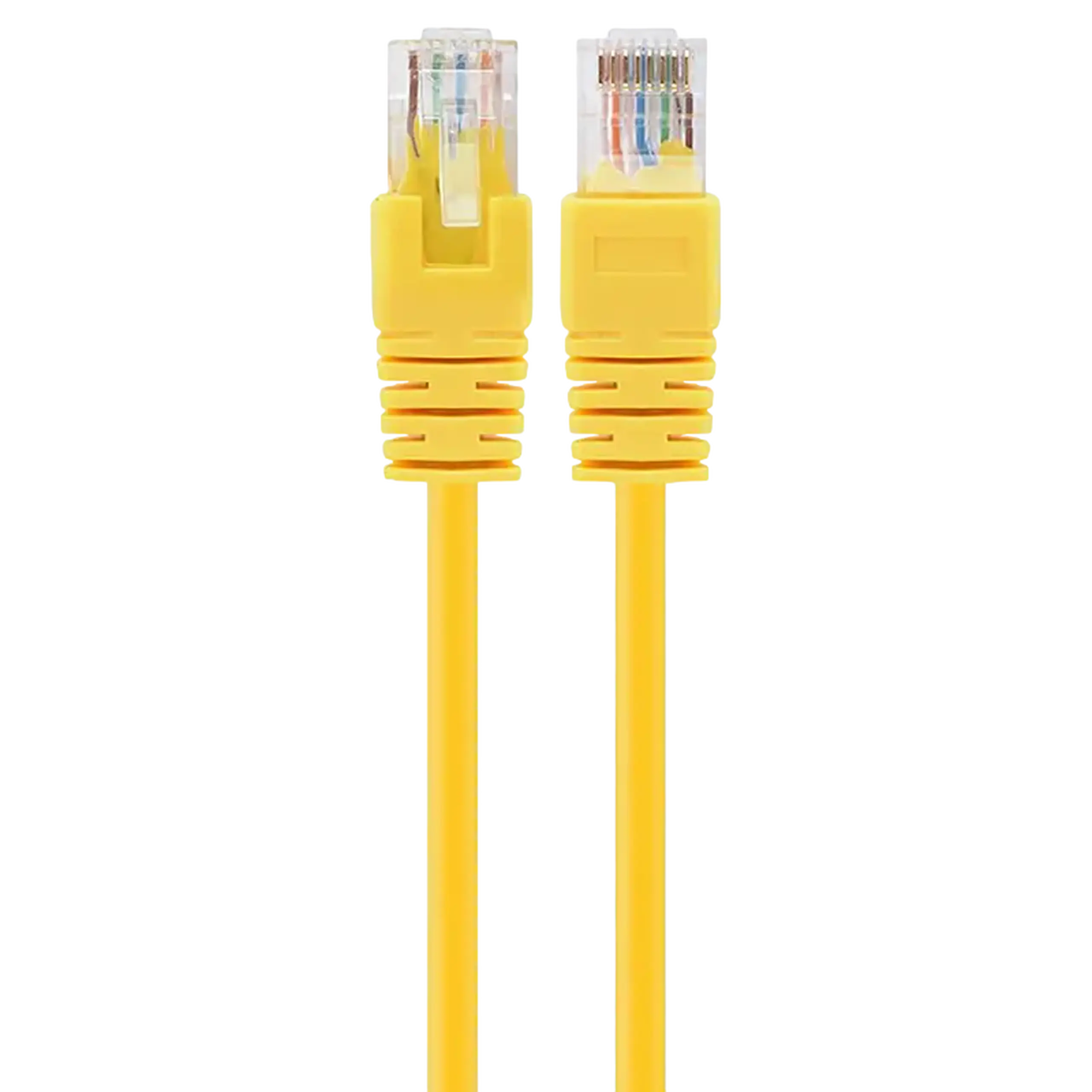 Patch cord Cablexpert PP12-1M/Y, CAT5e UTP, 1m, Galben