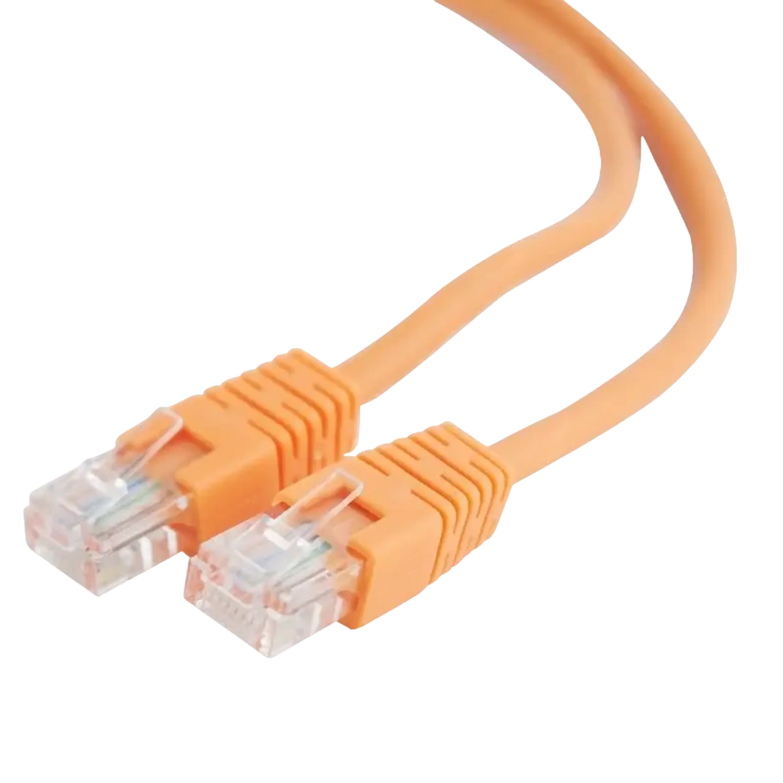 Patch cord Cablexpert PP12-1M/O, CAT5e UTP, 1m, Portocaliu