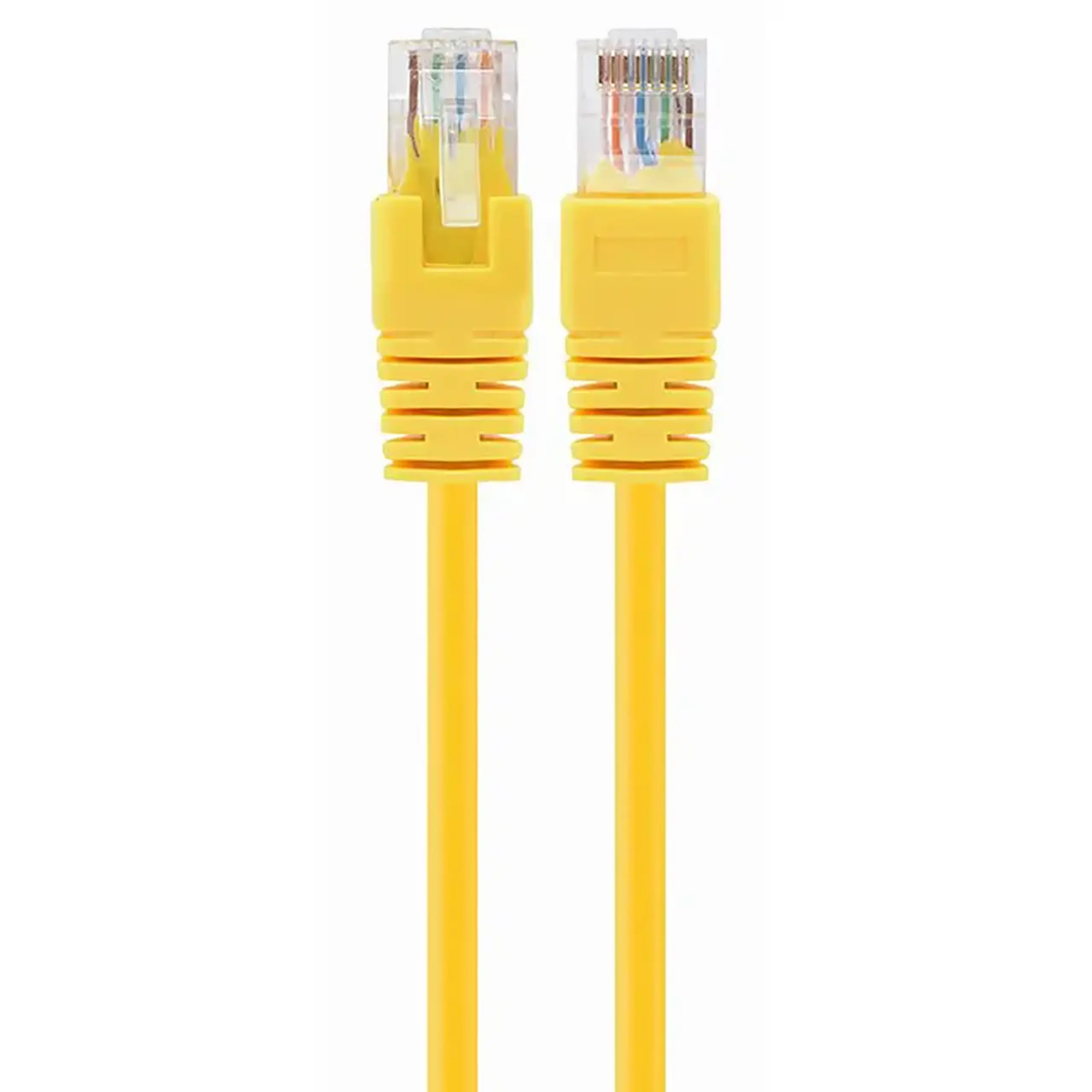 Patch cord Cablexpert PP12-1M/Y, CAT5e UTP, 1m, Galben