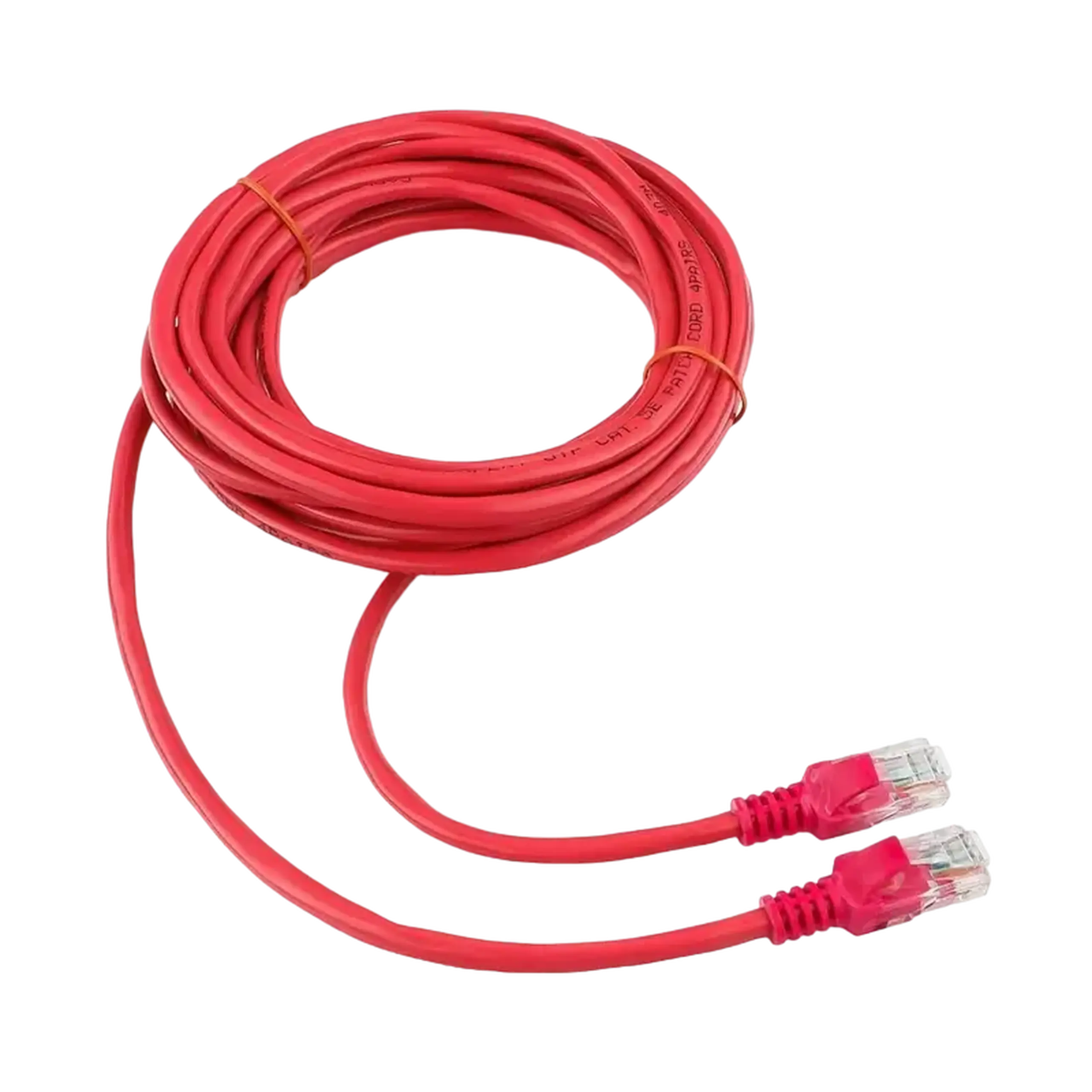 Patch cord Cablexpert PP12-5M/R, CAT5e UTP, 5m, Roșu