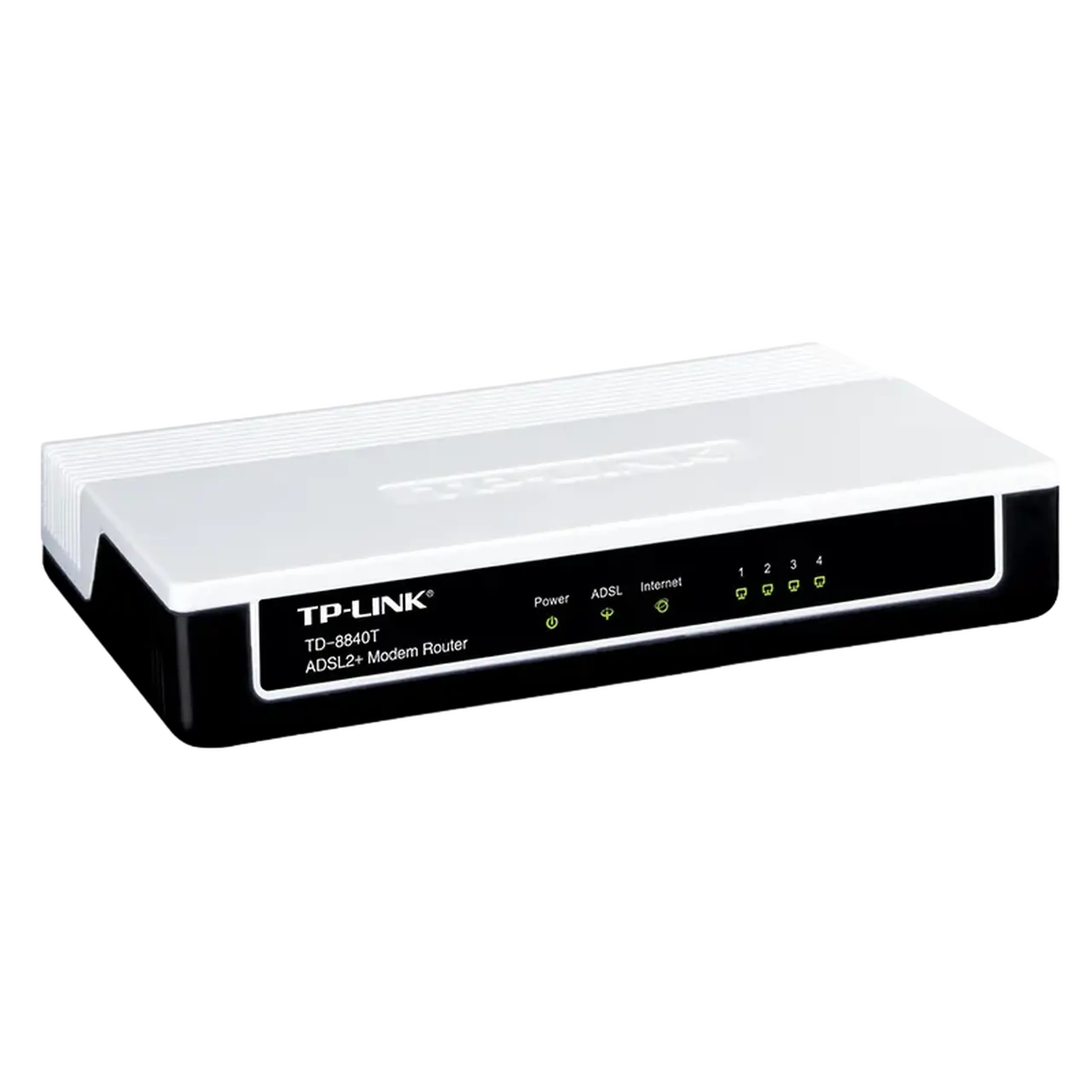 Modem ADSL TP-LINK TD-8840T, ADSL/ADSL2/ADSL2 + până la 24 Mbps, Negru