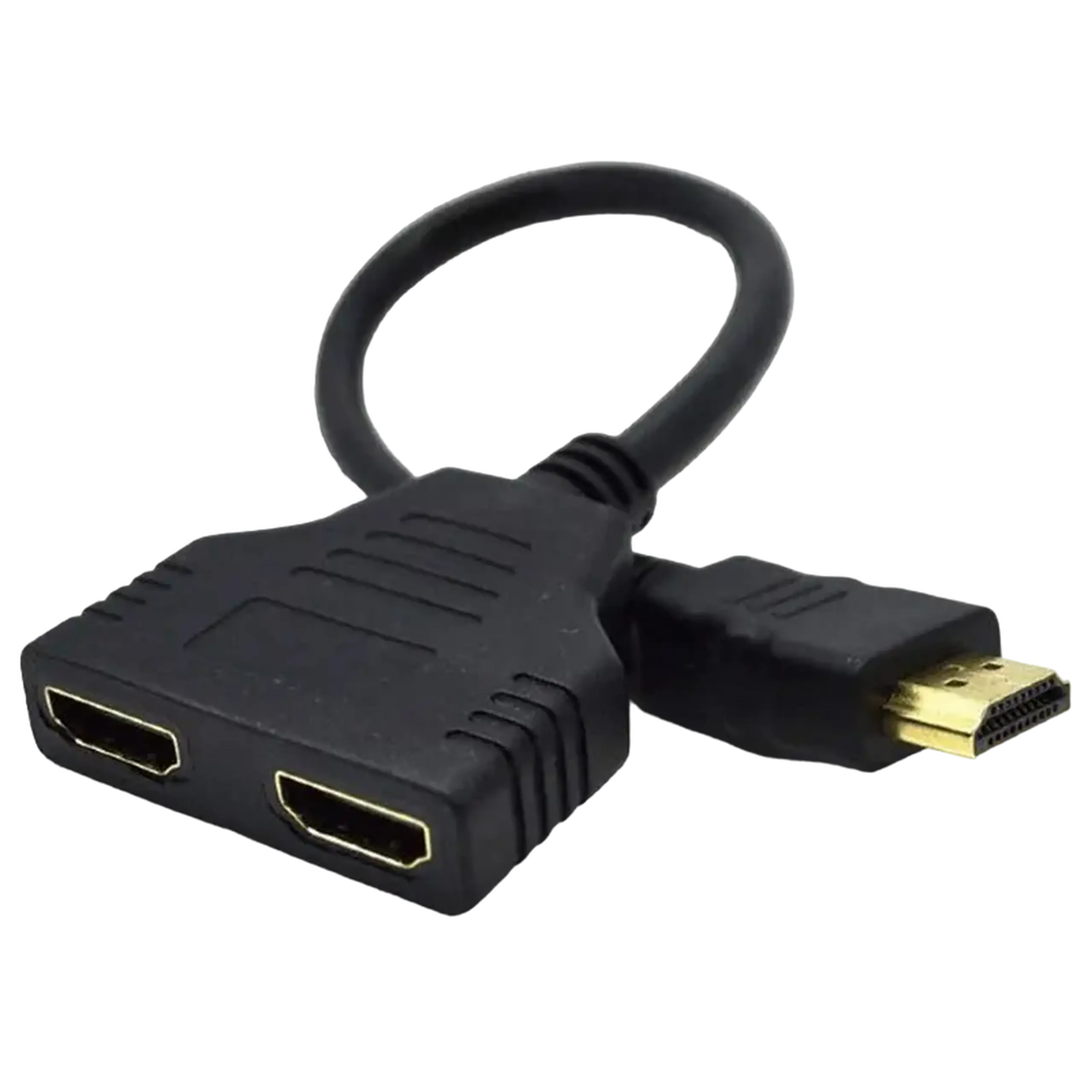 Adaptor Video Cablexpert DSP-2PH4-04, HDMI (M) -, 0,1m, Negru