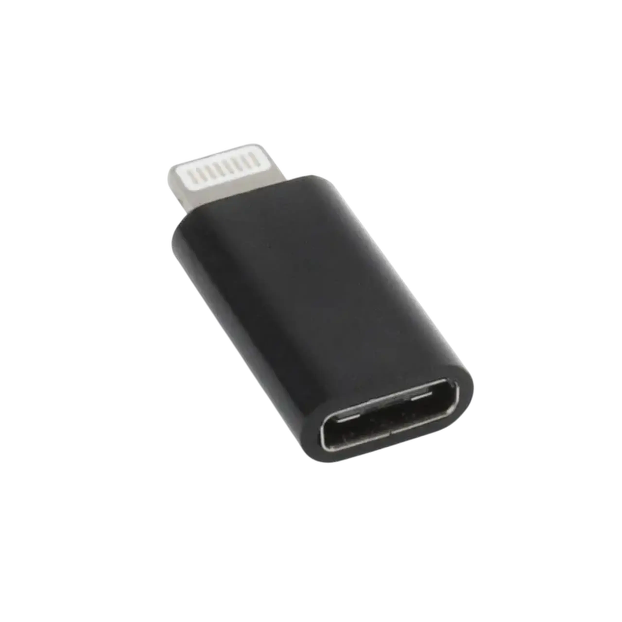 Audio Adaptor Cablexpert A-USB-CF8PM-01, Lightning - USB Type-C, Negru