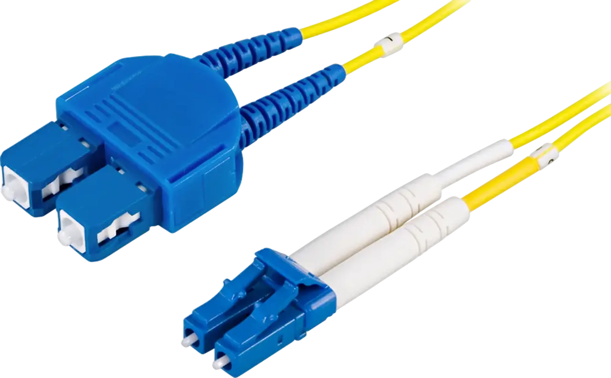 Patch cord APC Electronic SC-LC-3S, 3m, Galben