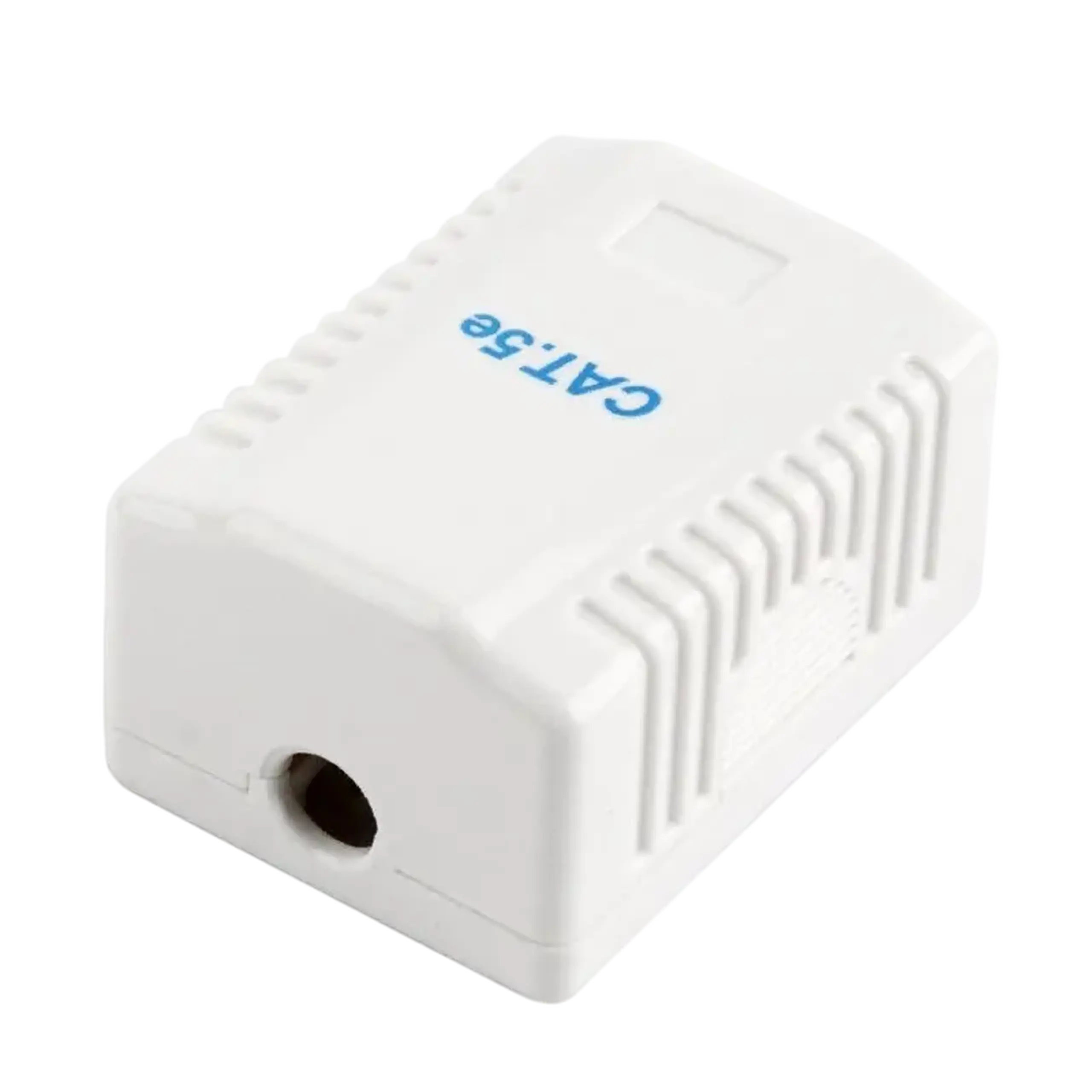 Priză pentru montare pe perete Cablexpert NCAC-1F5E-01, Alb