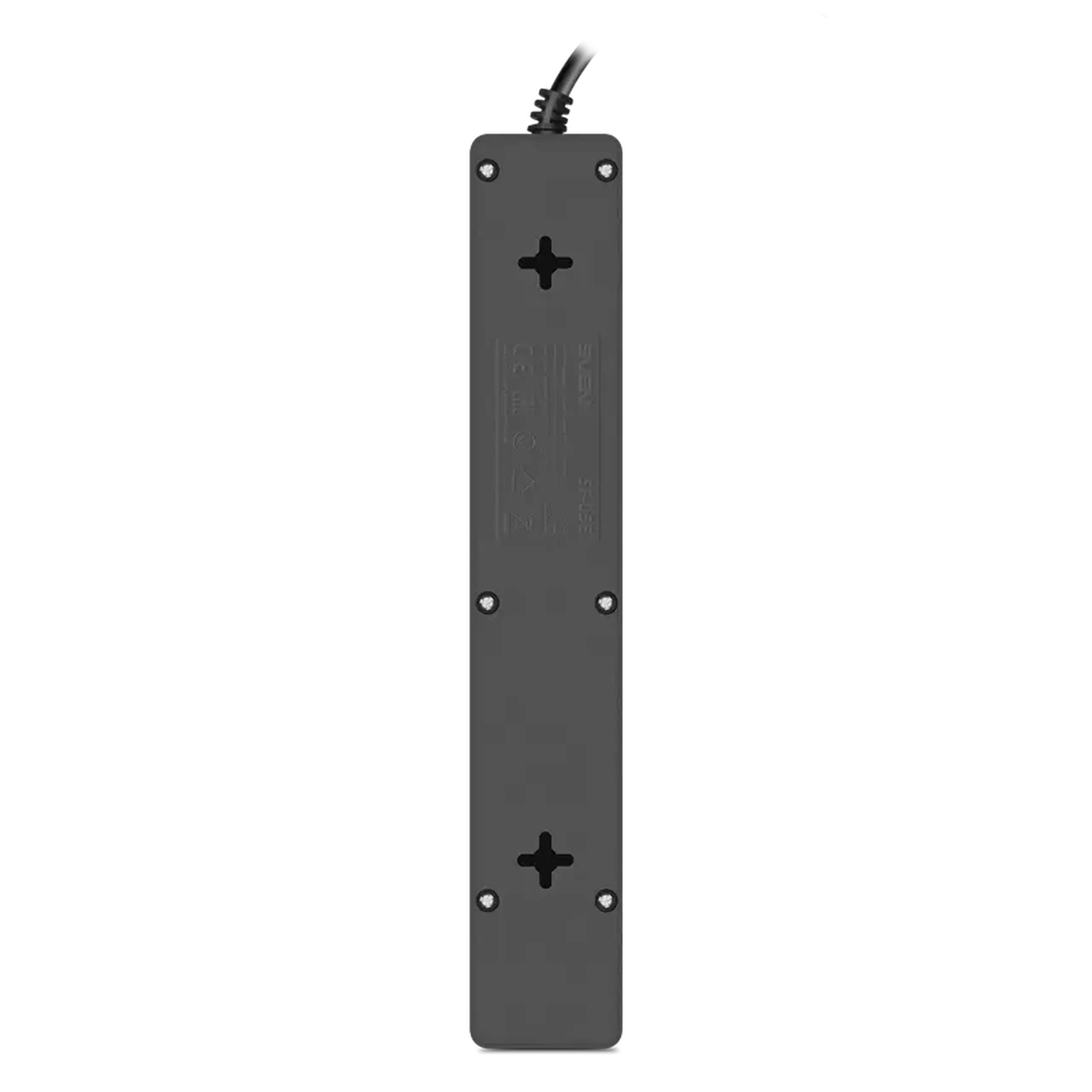 Prelungitor electric SVEN SF-05E, 5 Prize, 5m, Negru