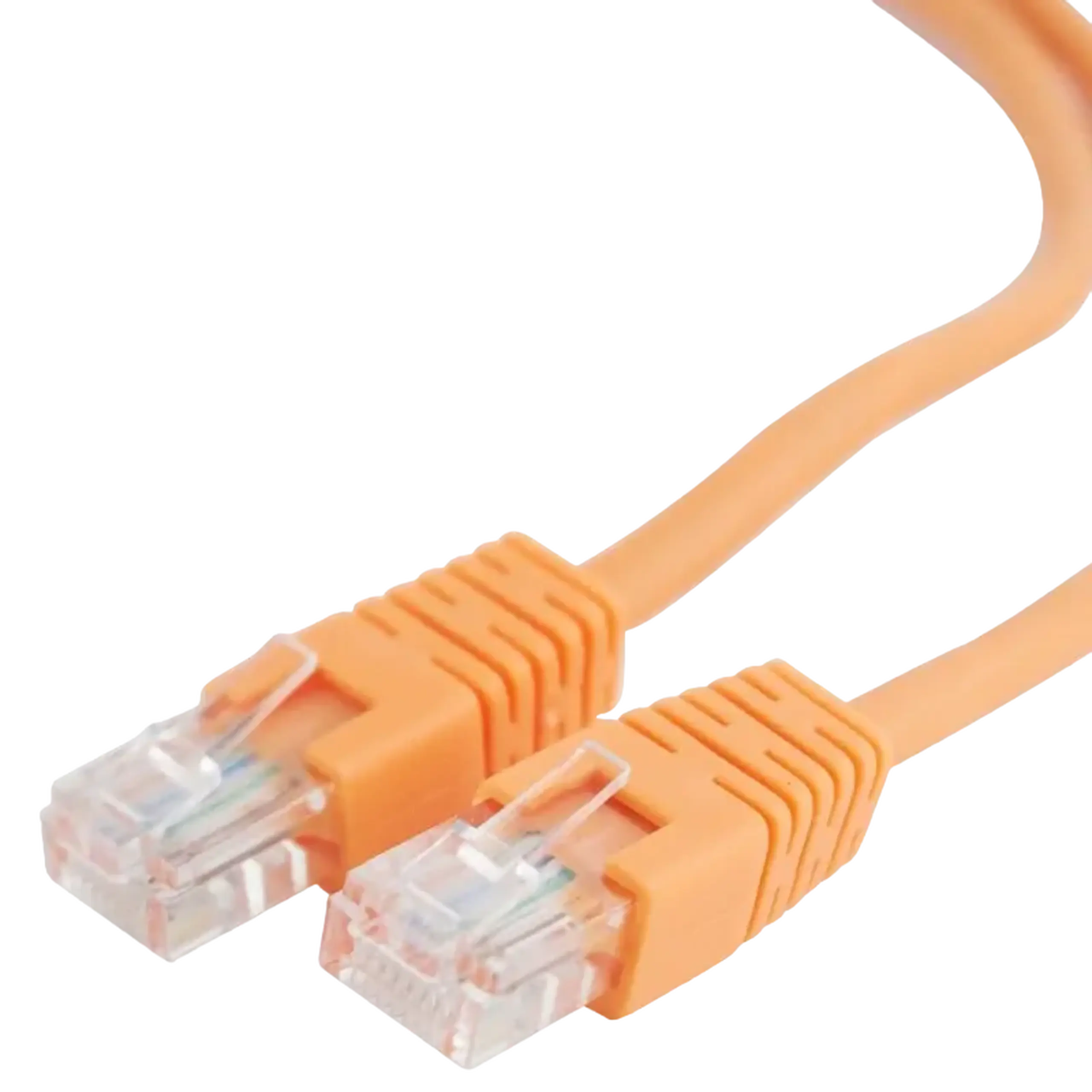Patch cord Cablexpert PP12-0.5M/O, CAT5e UTP, 0,5m, Portocaliu