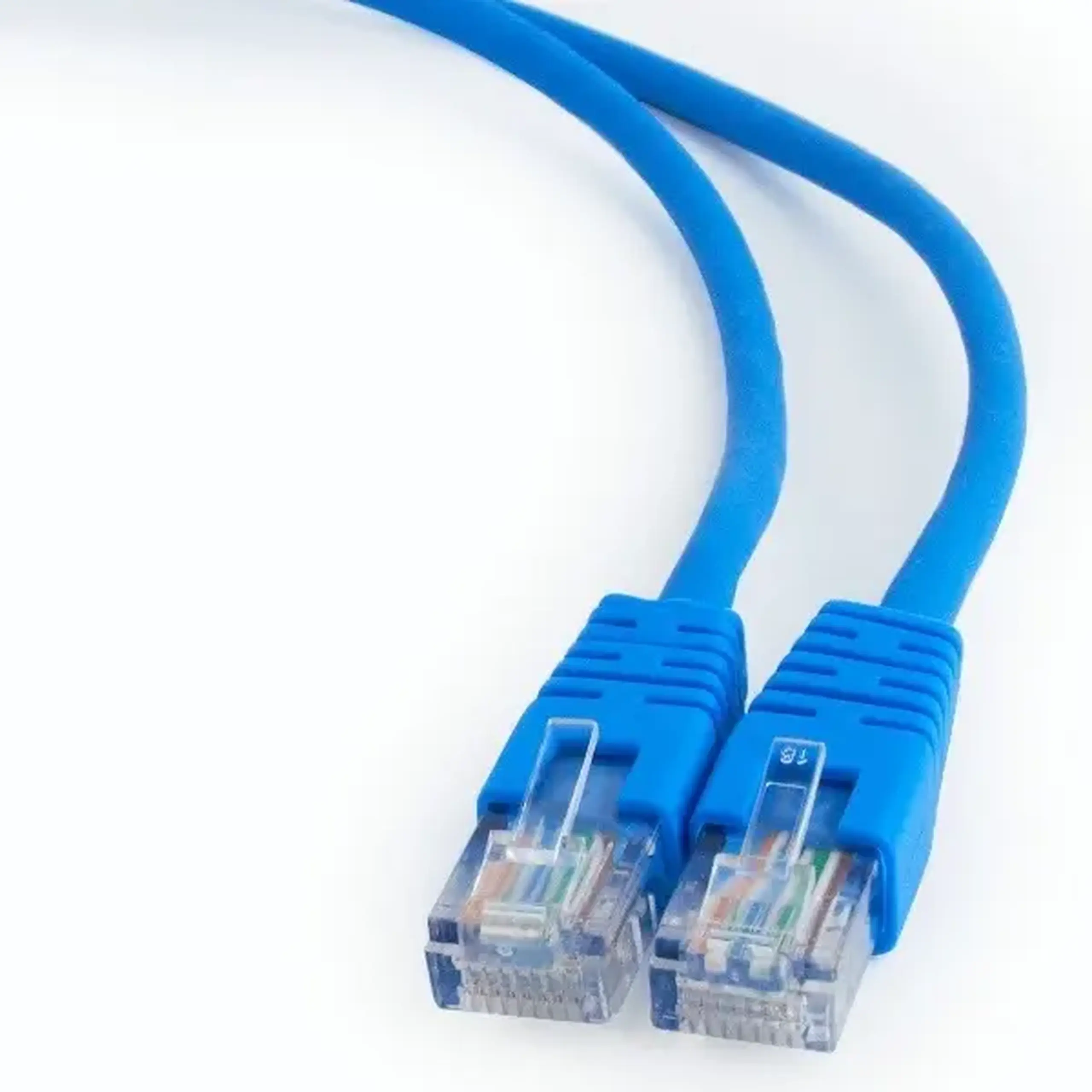 Patch cord Cablexpert PP22-2M/B, Cat5e FTP, 2m, Albastru
