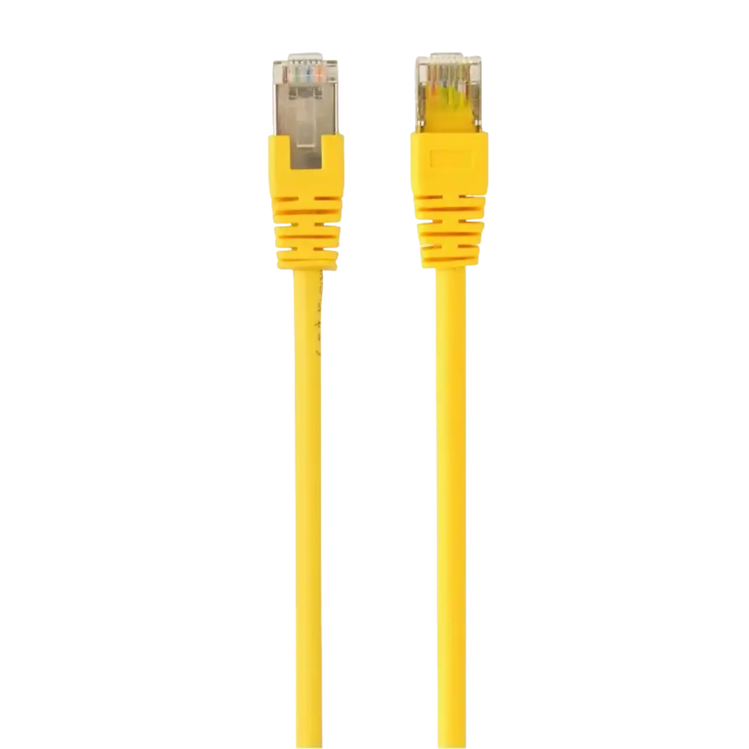 Patch cord Cablexpert PP6-1M/Y, Cat6 FTP, 1m, Galben