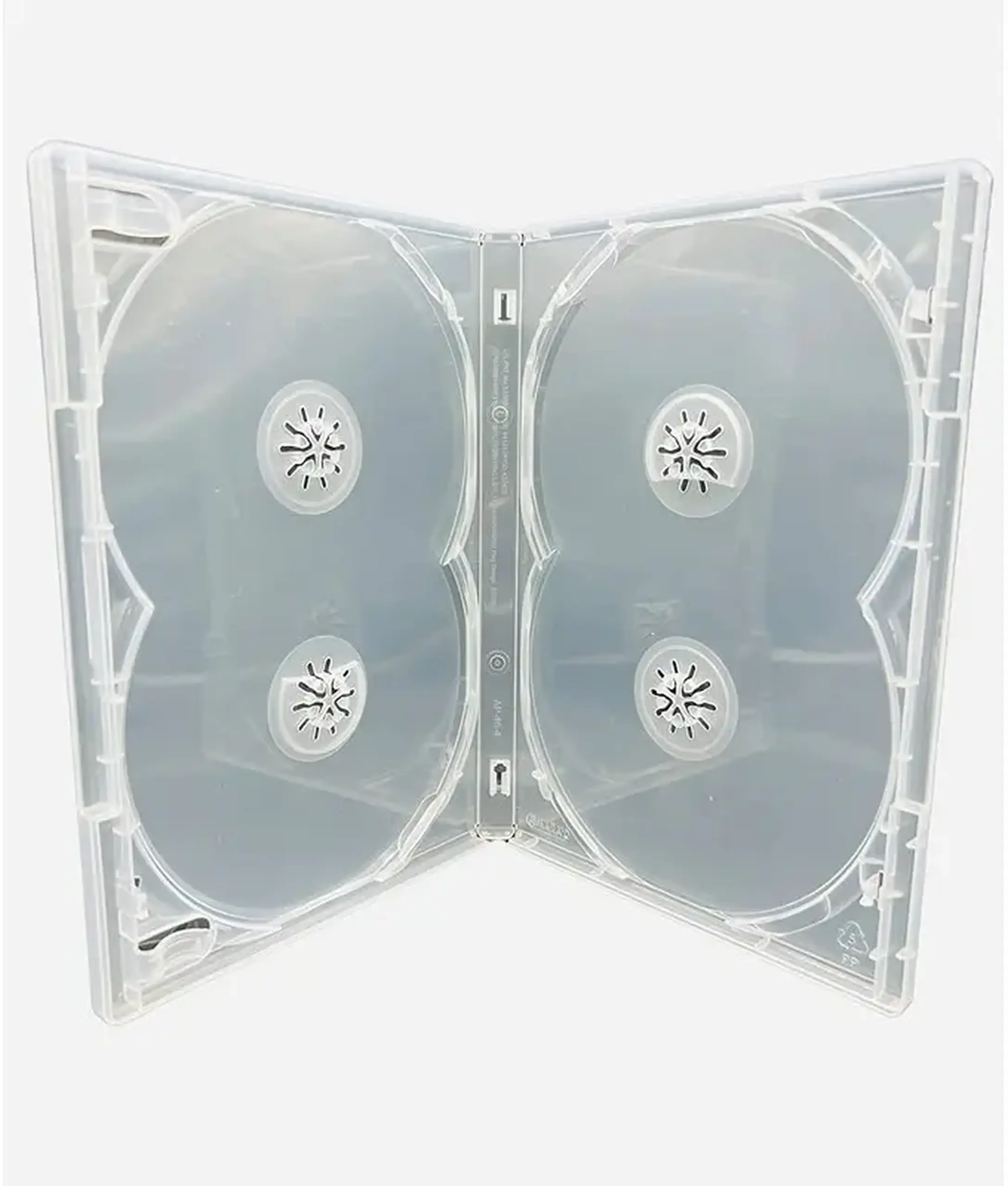 DVD Box Platinet 14 mm pentru Amaray 4 Clear