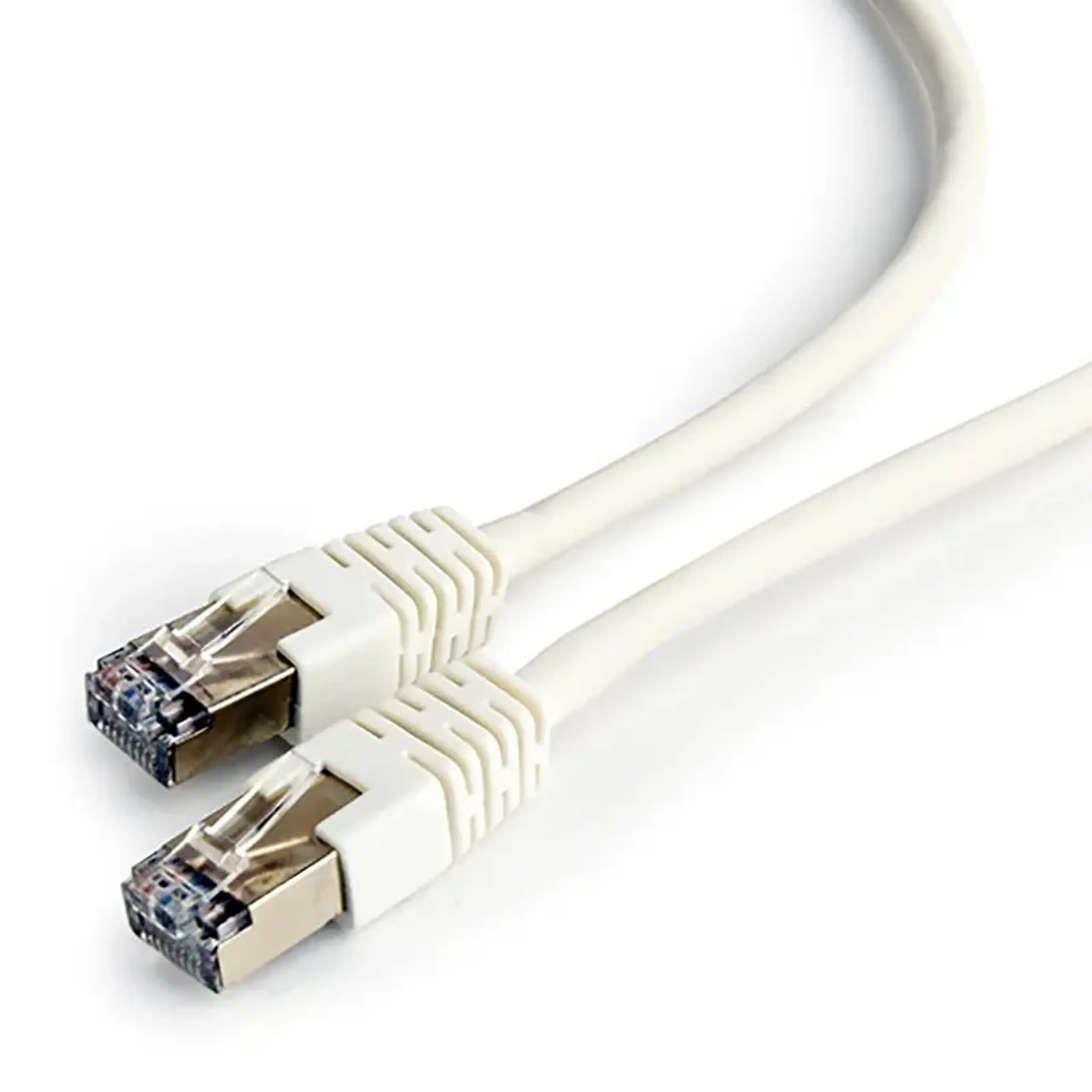 Patch cord Cablexpert PP6-0.5M/W, Cat6 FTP, 0,5m, Alb