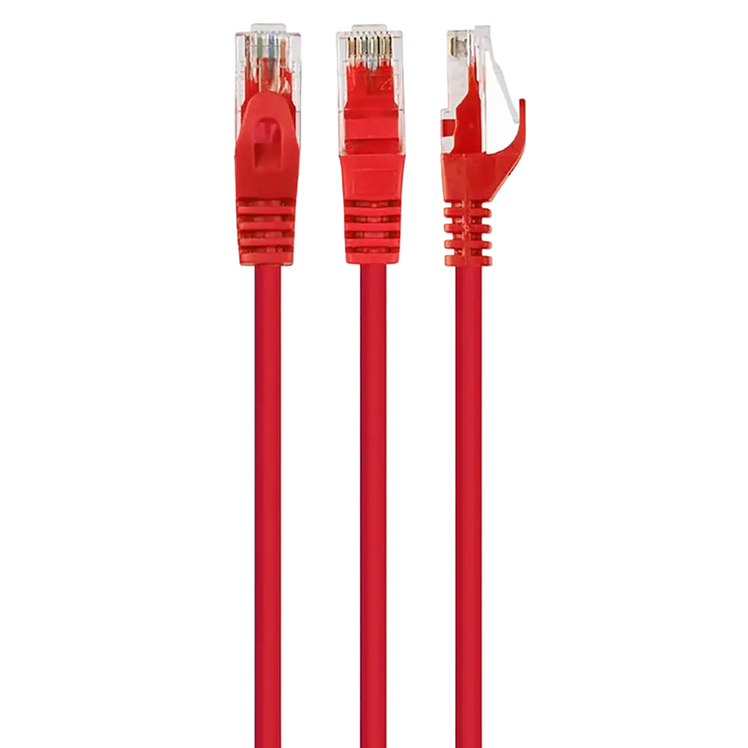 Patch cord Cablexpert PP6U-0.5M/R, Cat6 UTP, 0,5m, Roșu