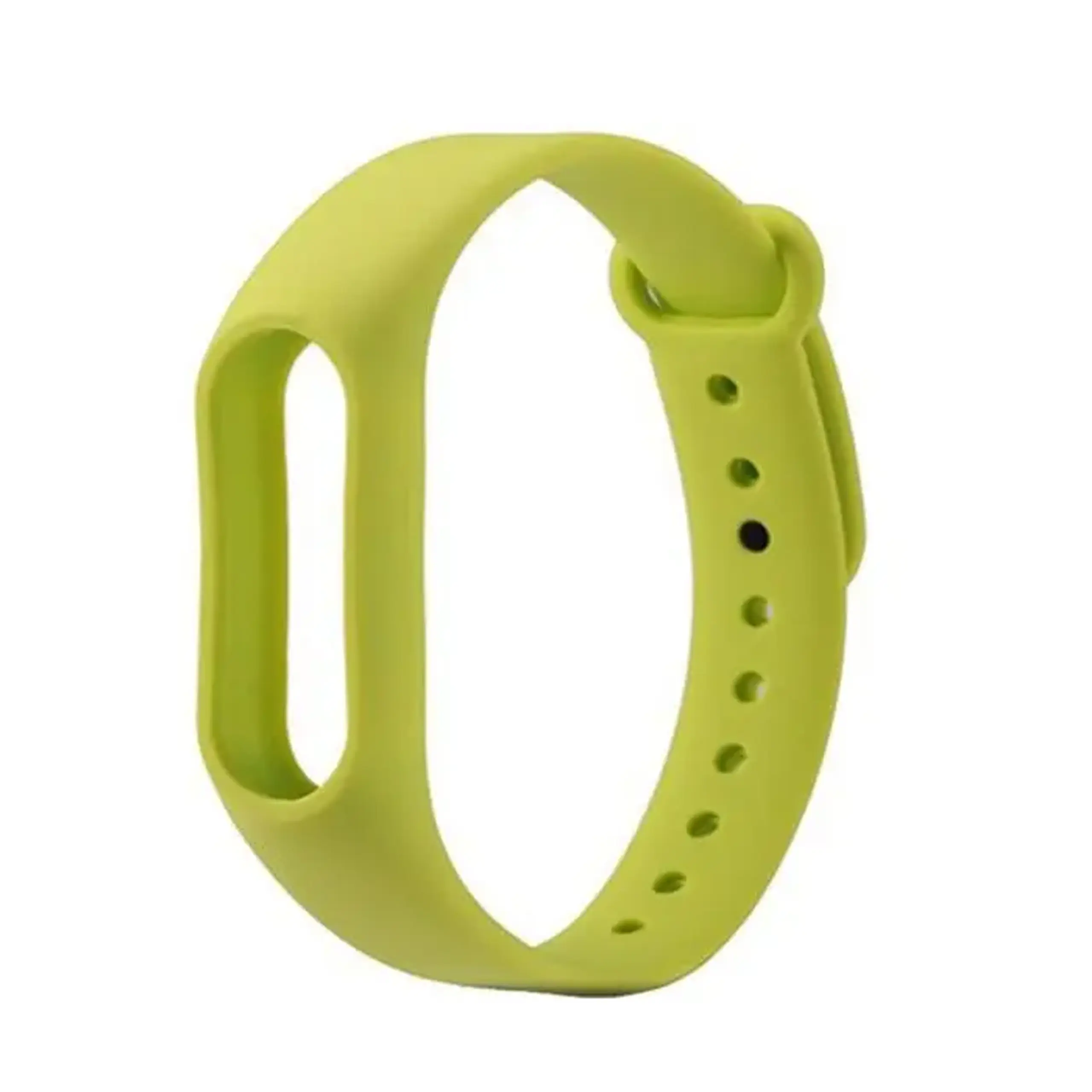 Curea pentru ceas Xiaomi Wrist Strap MiBand 2, Silicon, Medium, Verde