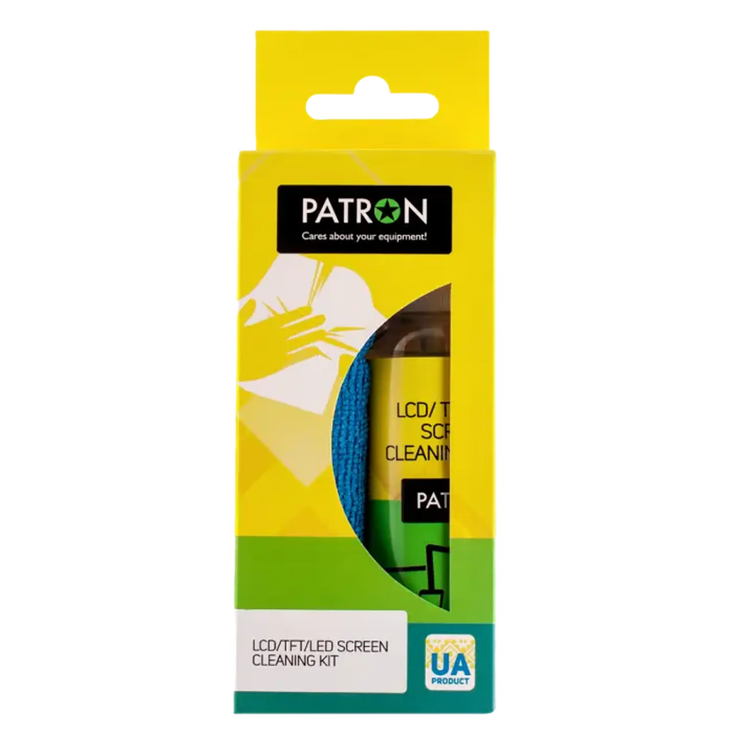 Set de curățare Patron F3-017, pentru ecrane LCD/LED