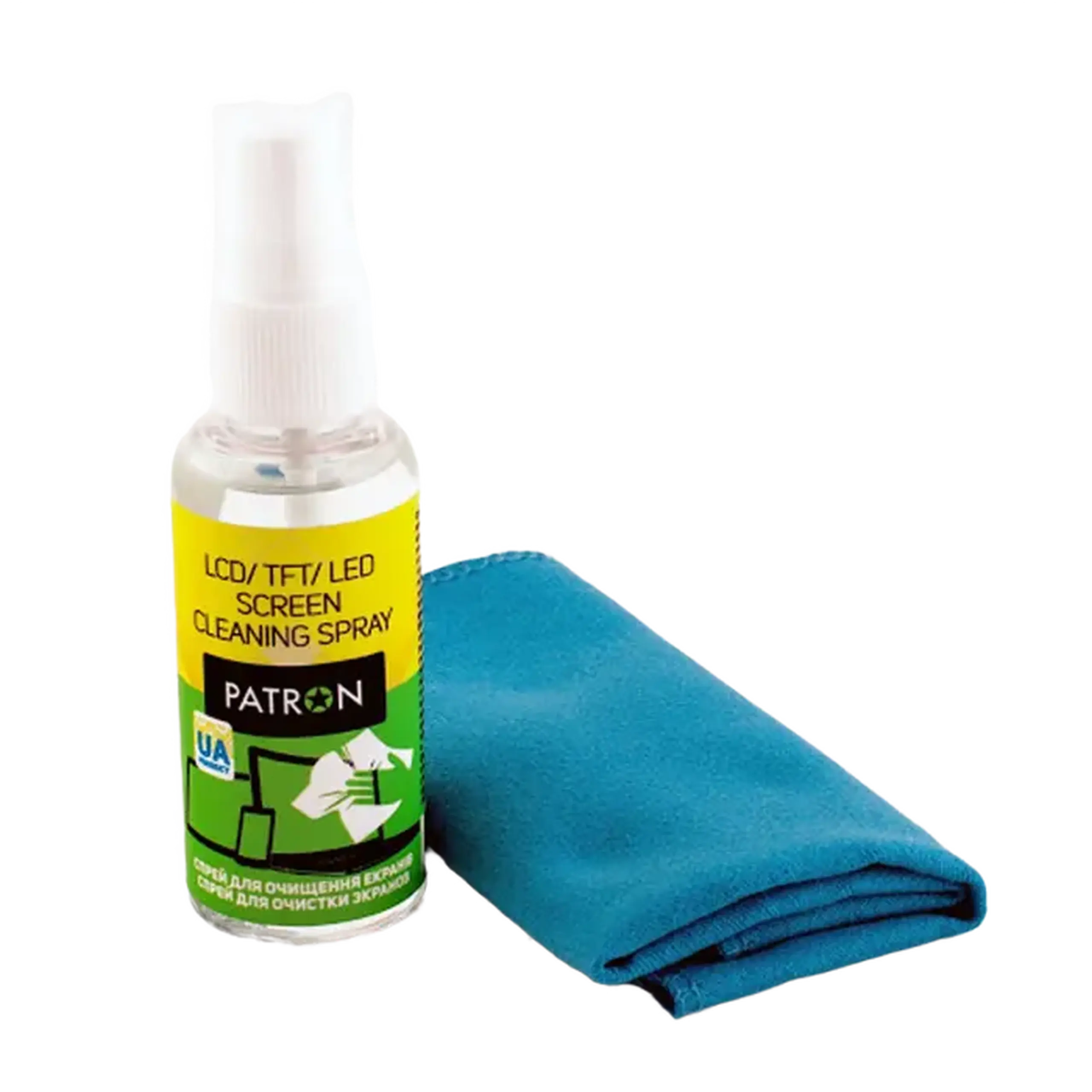 Set de curățare Patron F3-017, pentru ecrane LCD/LED