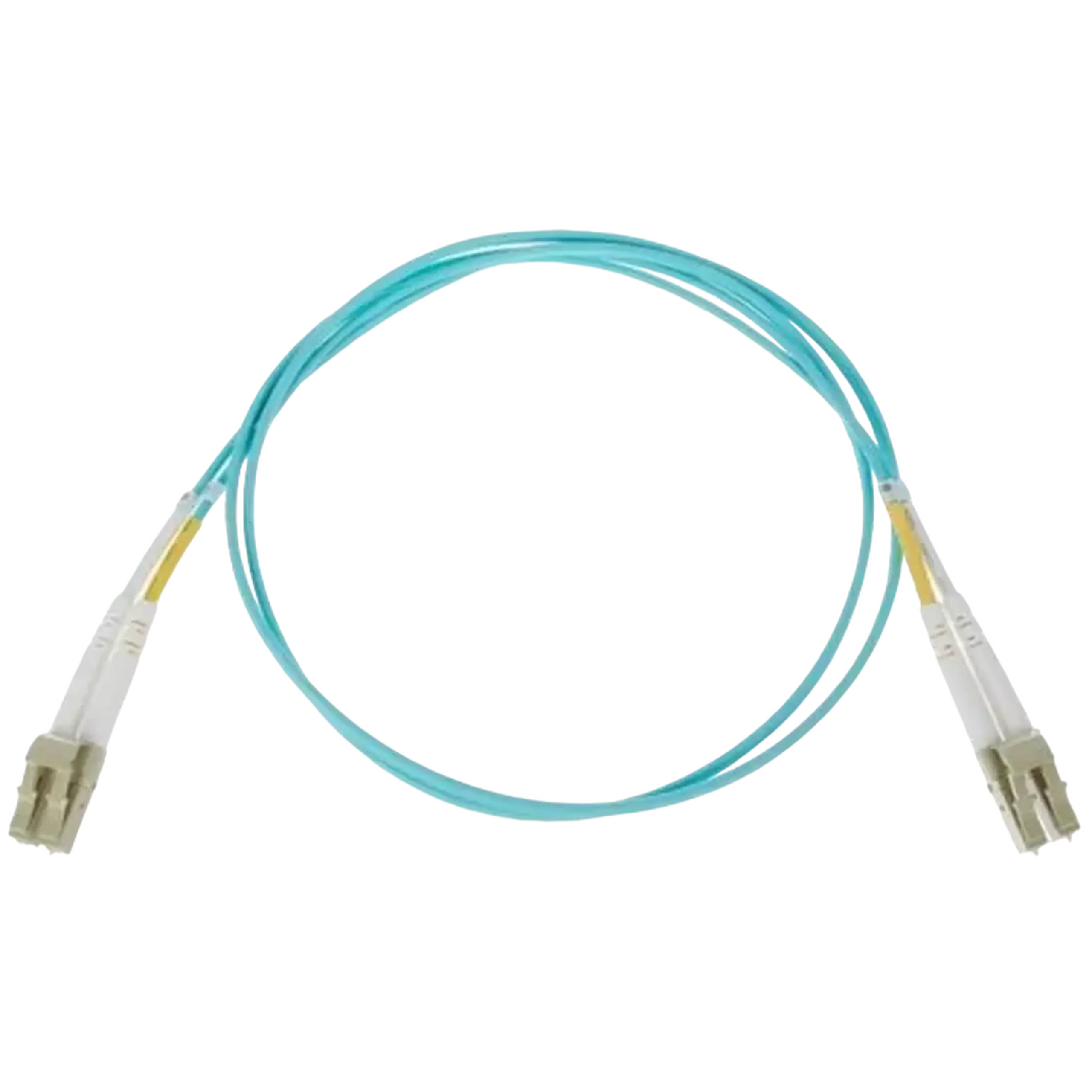 Fiber optic patch cords, Multimode OM4, LC-LC Duplex, 1M
