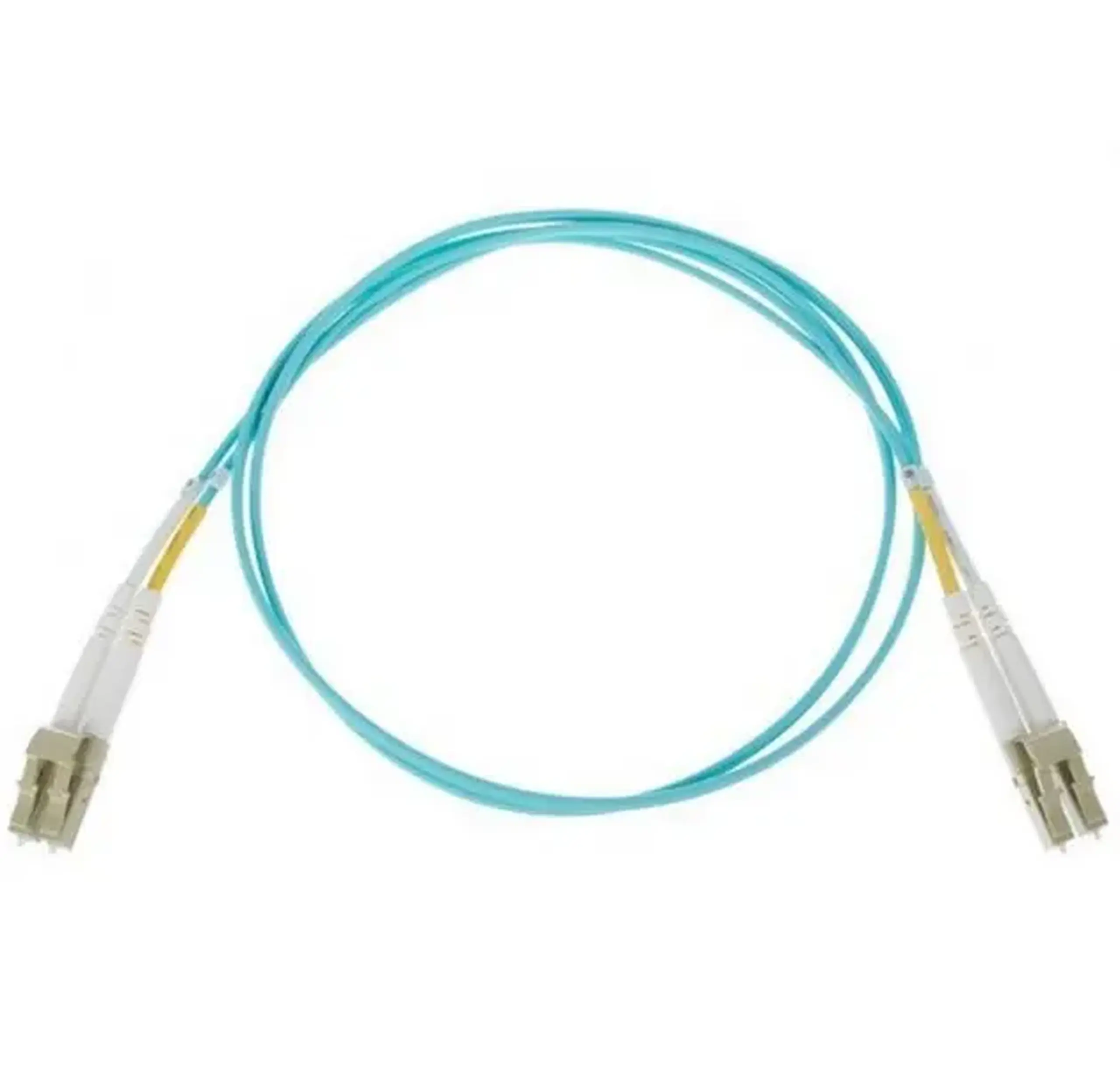 Fiber optic patch cords, Multimode OM4, LC-LC Duplex, 1M