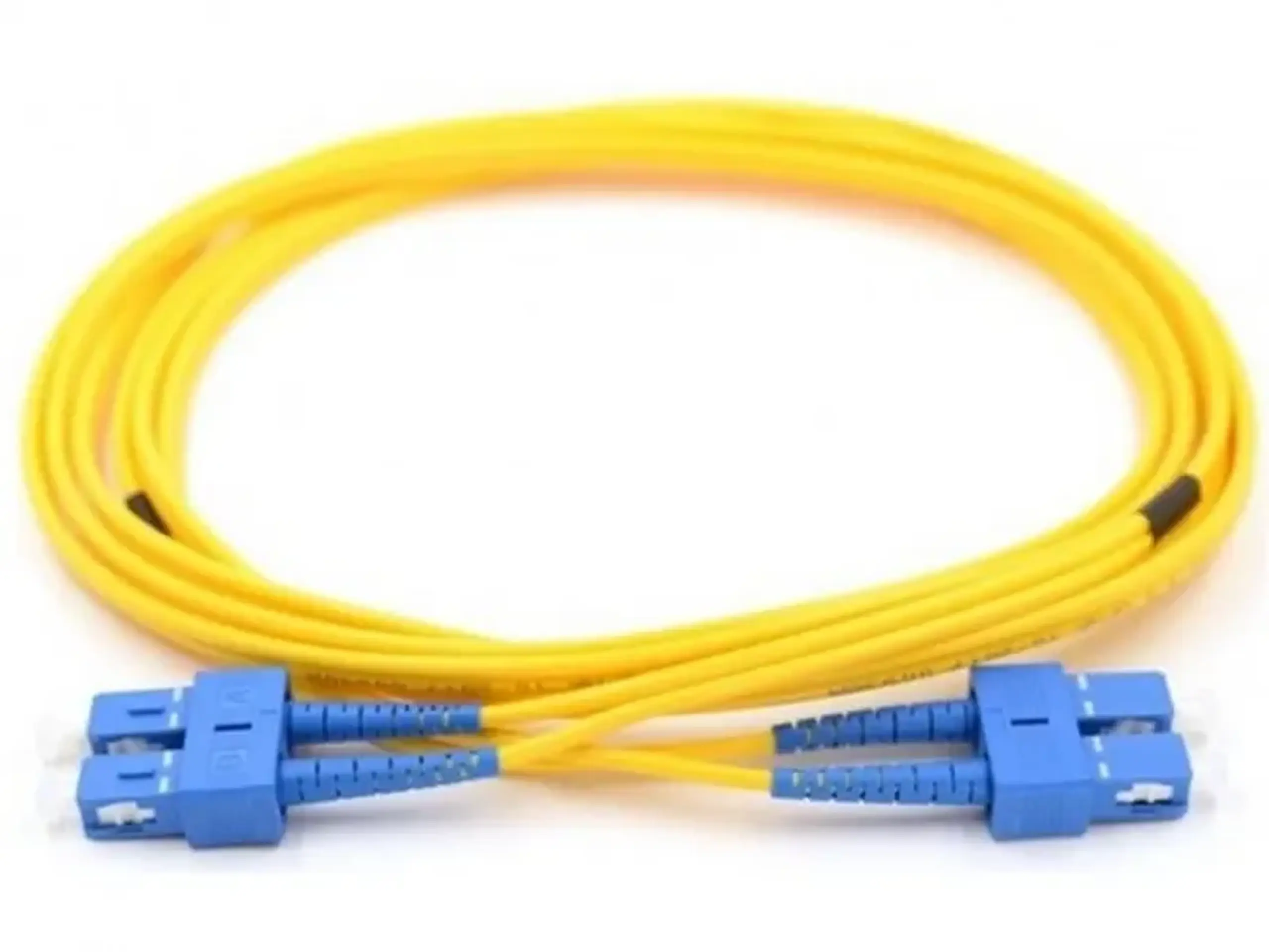 Patch cord APC Electronic FO-P010, 5m, Galben