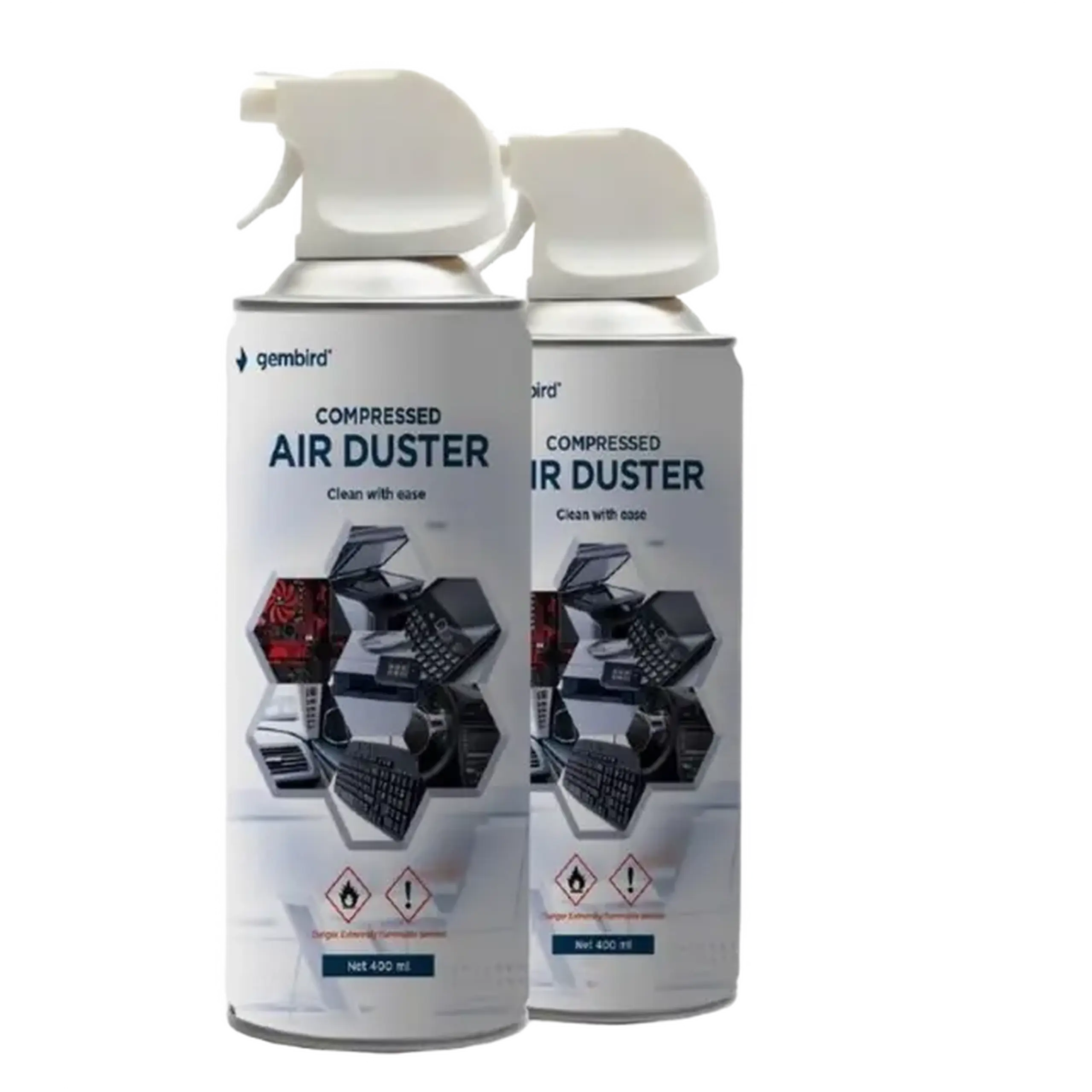 Spray de curățare cu aer comprimat Gembird CK-CAD-FL400-01, Universal