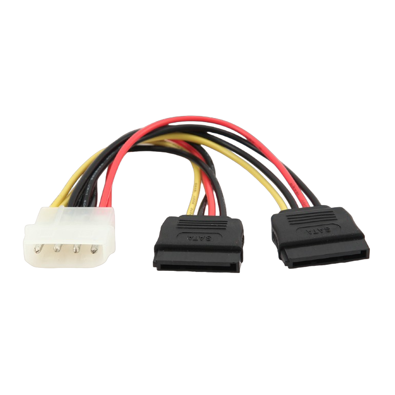 Cablu SATA Cablexpert CC-SATA-PSY-0.3M, Multicolor
