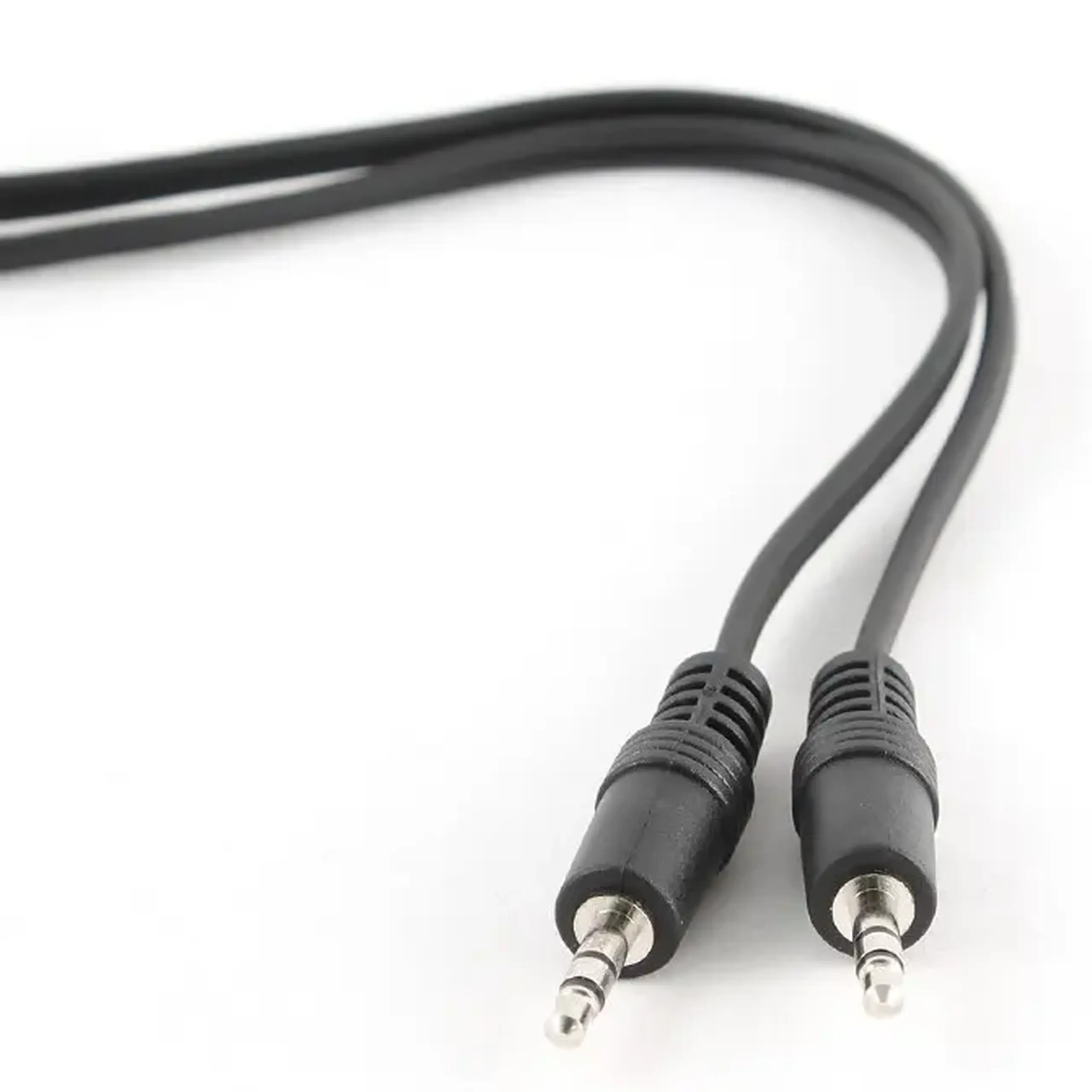 Audio Cable Cablexpert CCA-404-2M, 3.5mm 3-pin (M) - 3.5mm 3-pin (M), 2m, Negru