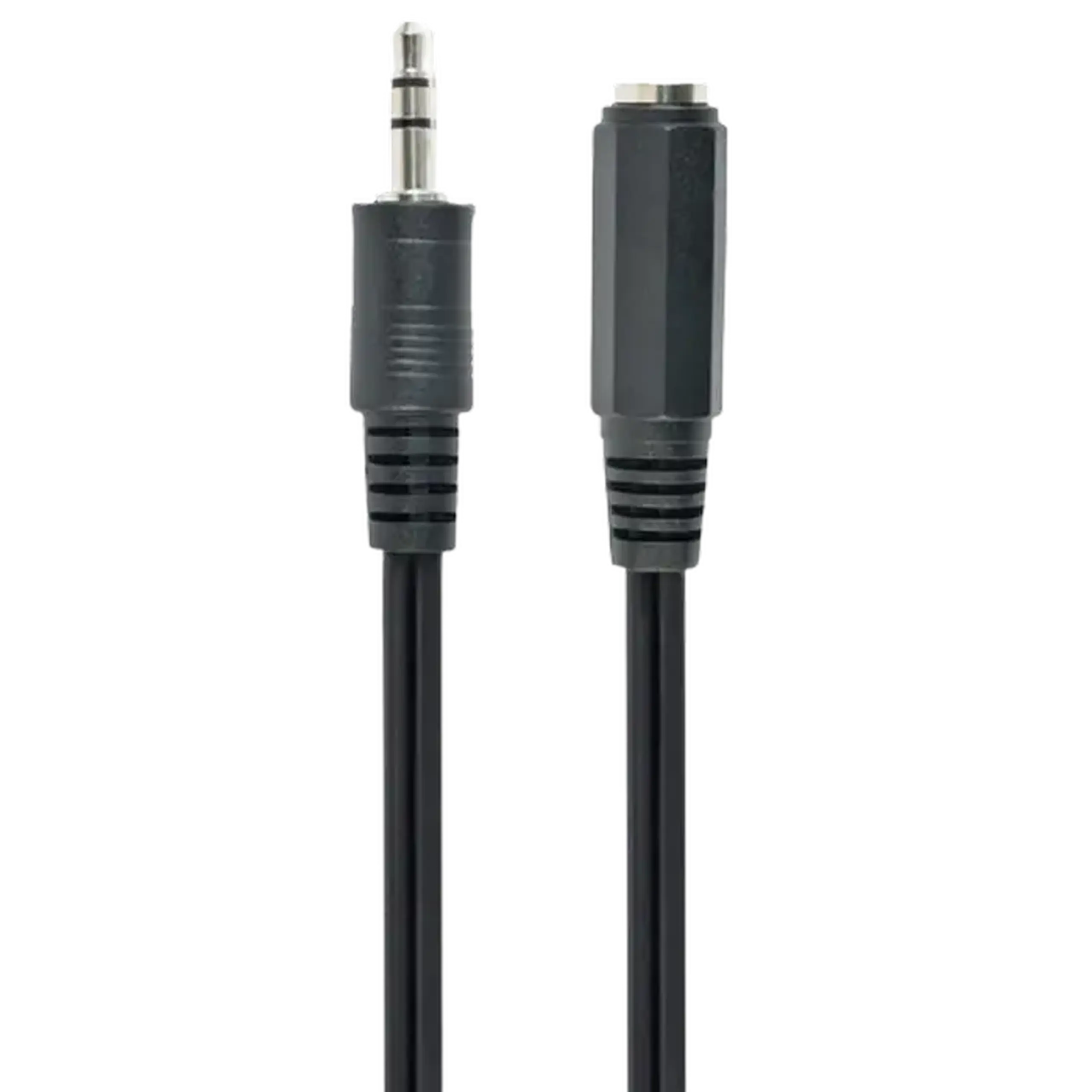 Cablu audio Cablexpert CCA-423-2M, 3.5mm 3-pin (F) - 3.5mm 3-pin (M), 2m, Negru