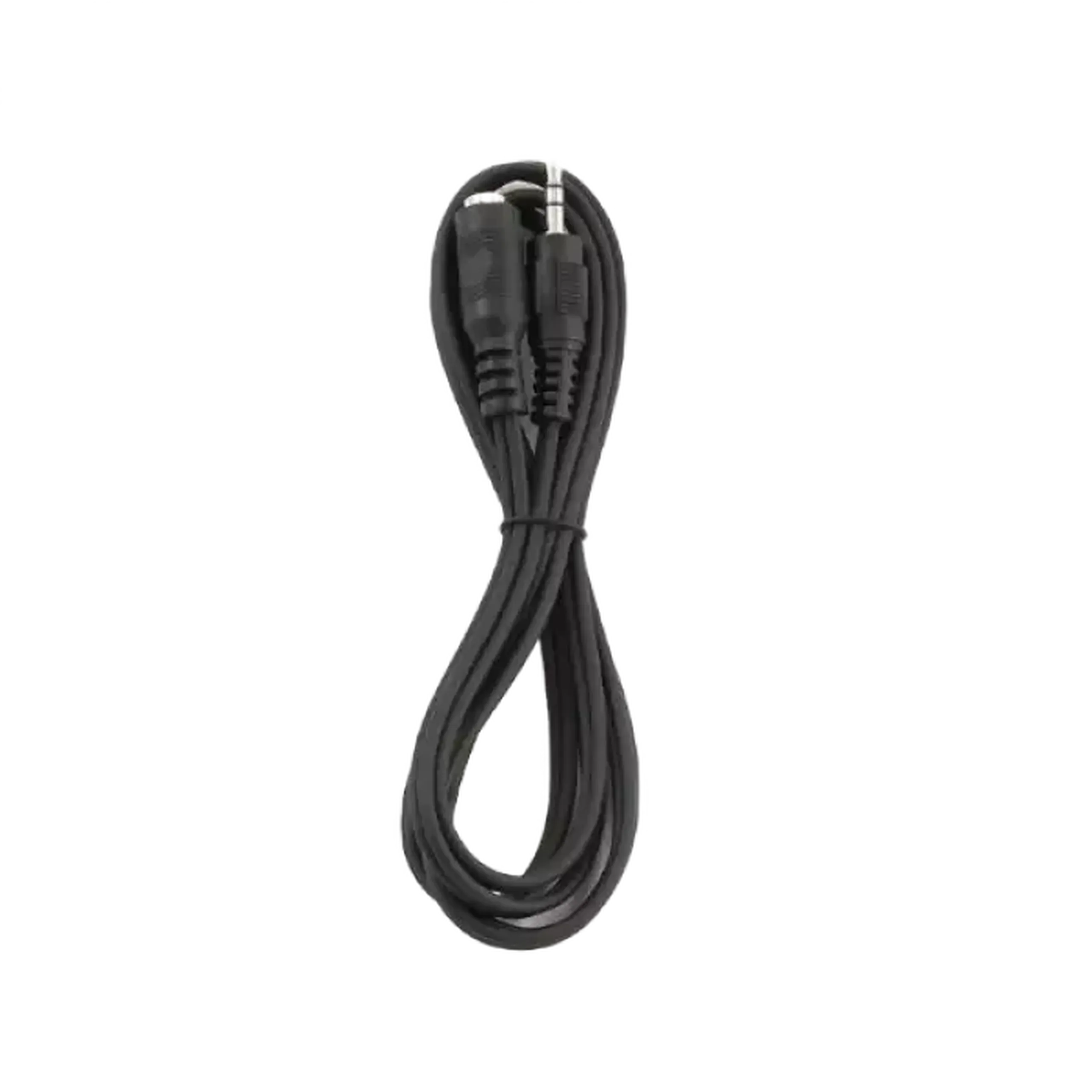 Cablu audio Cablexpert CCA-423-2M, 3.5mm 3-pin (F) - 3.5mm 3-pin (M), 2m, Negru