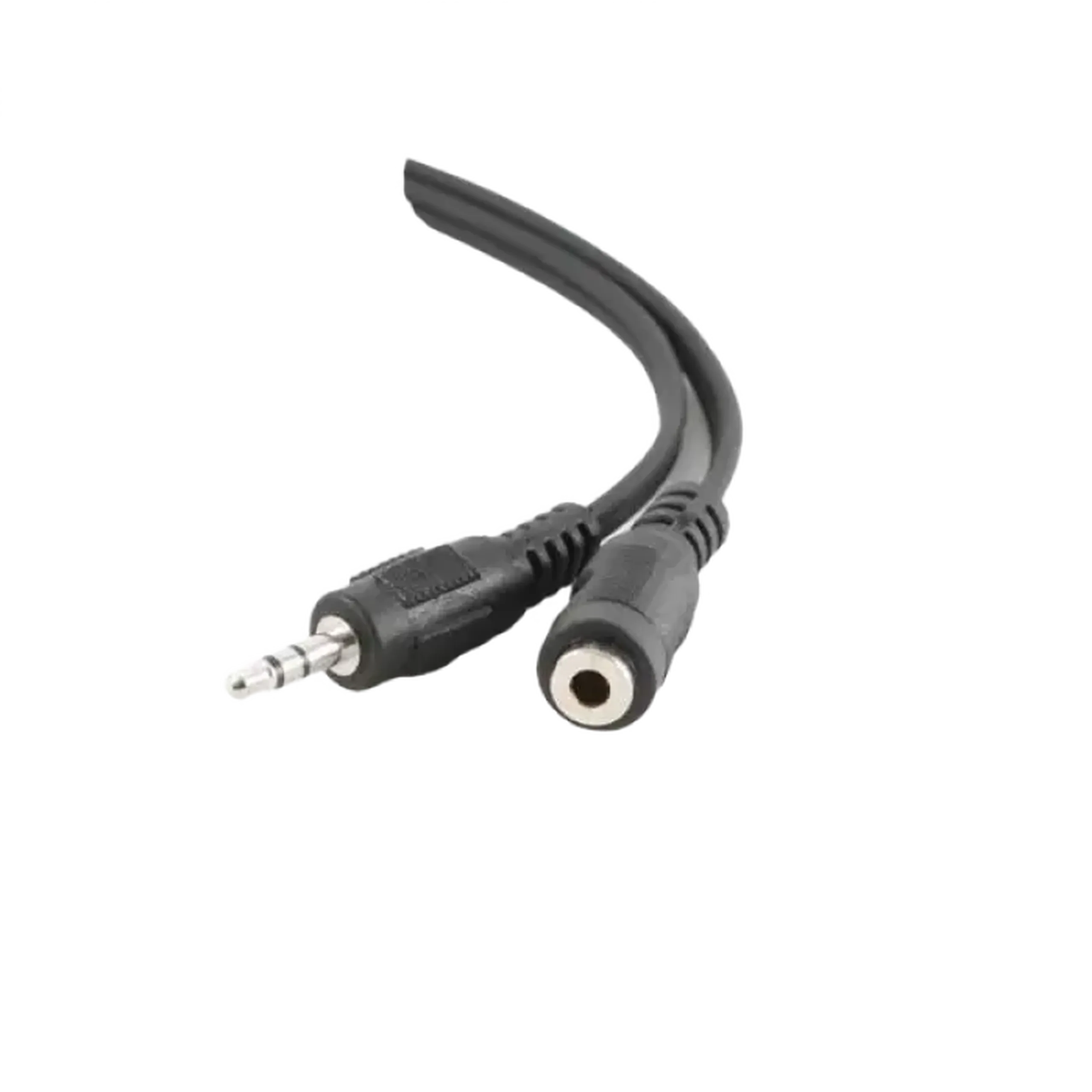 Cablu audio Cablexpert CCA-423-2M, 3.5mm 3-pin (F) - 3.5mm 3-pin (M), 2m, Negru