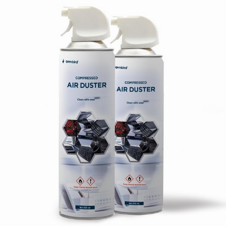 Spray de curățare cu aer comprimat Gembird CK-CAD-FL600-01, Universal