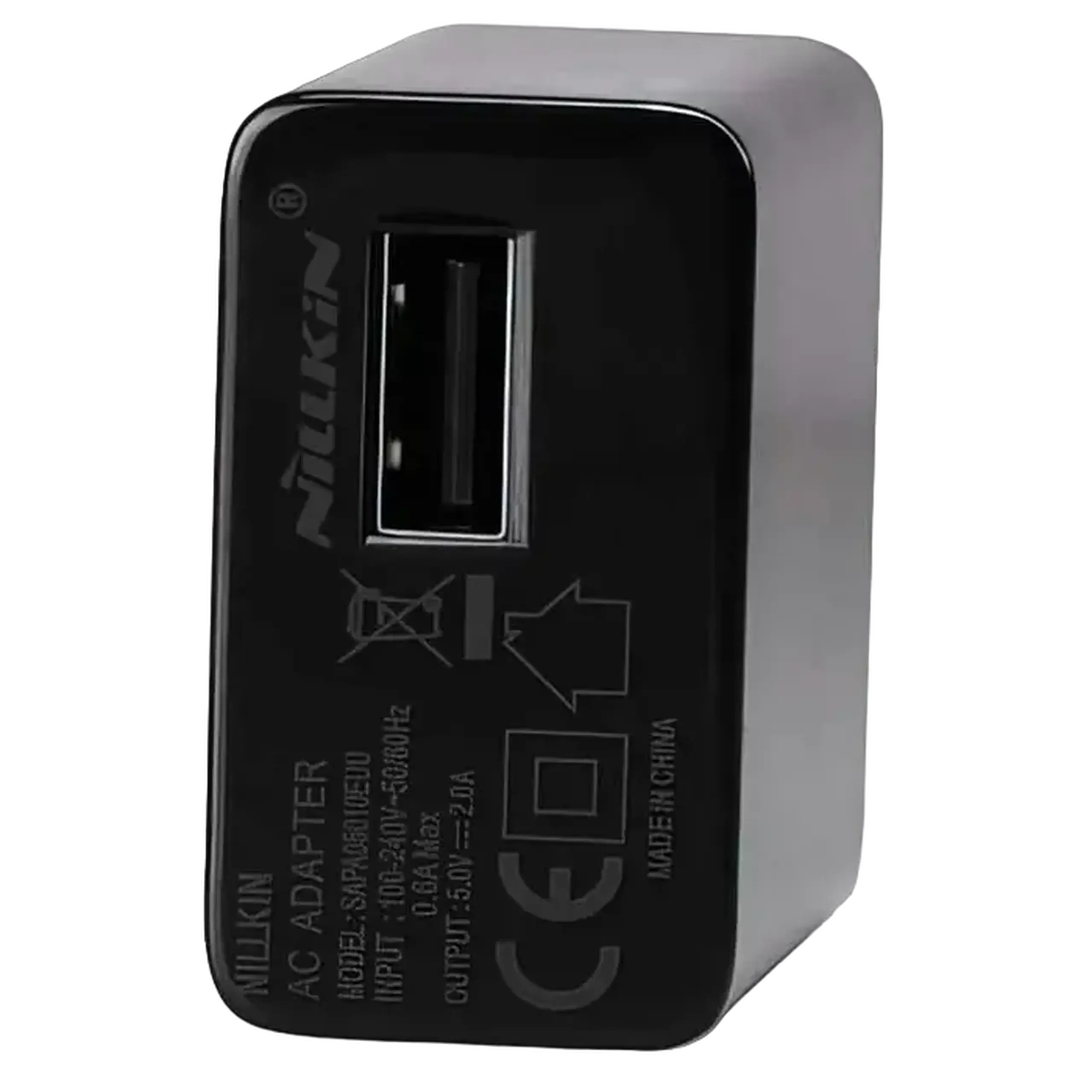 Încărcător Nillkin Wall Charger AC, 1USB, 2.0A, Negru