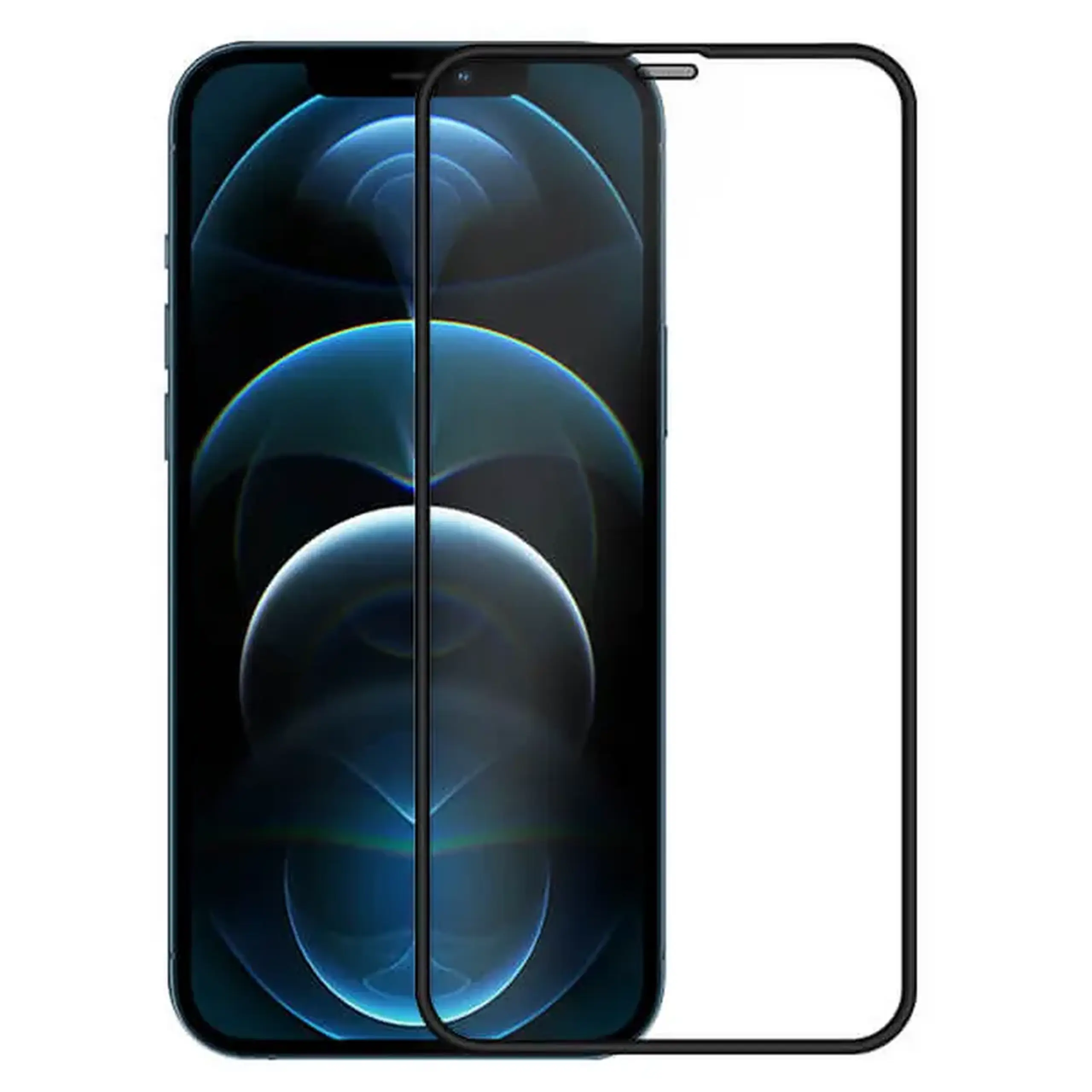 Sticlă de protecție Nillkin iPhone 12 mini PC Full - Tempered Glass, Negru