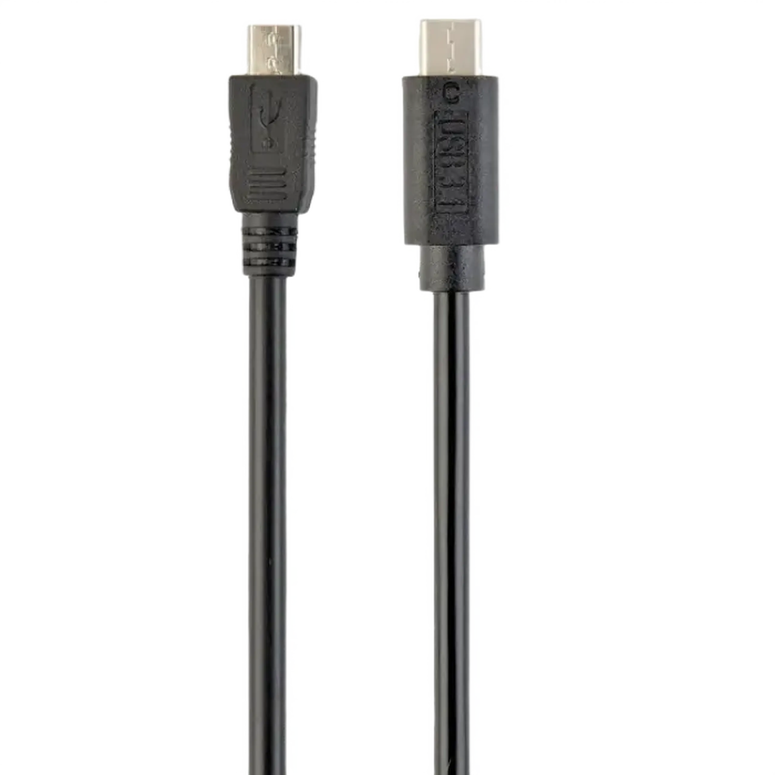 Cablu încărcare și sincronizare Cablexpert CCP-USB2-mBMCM-1M, Micro-USB/USB Type-C, 1m, Negru