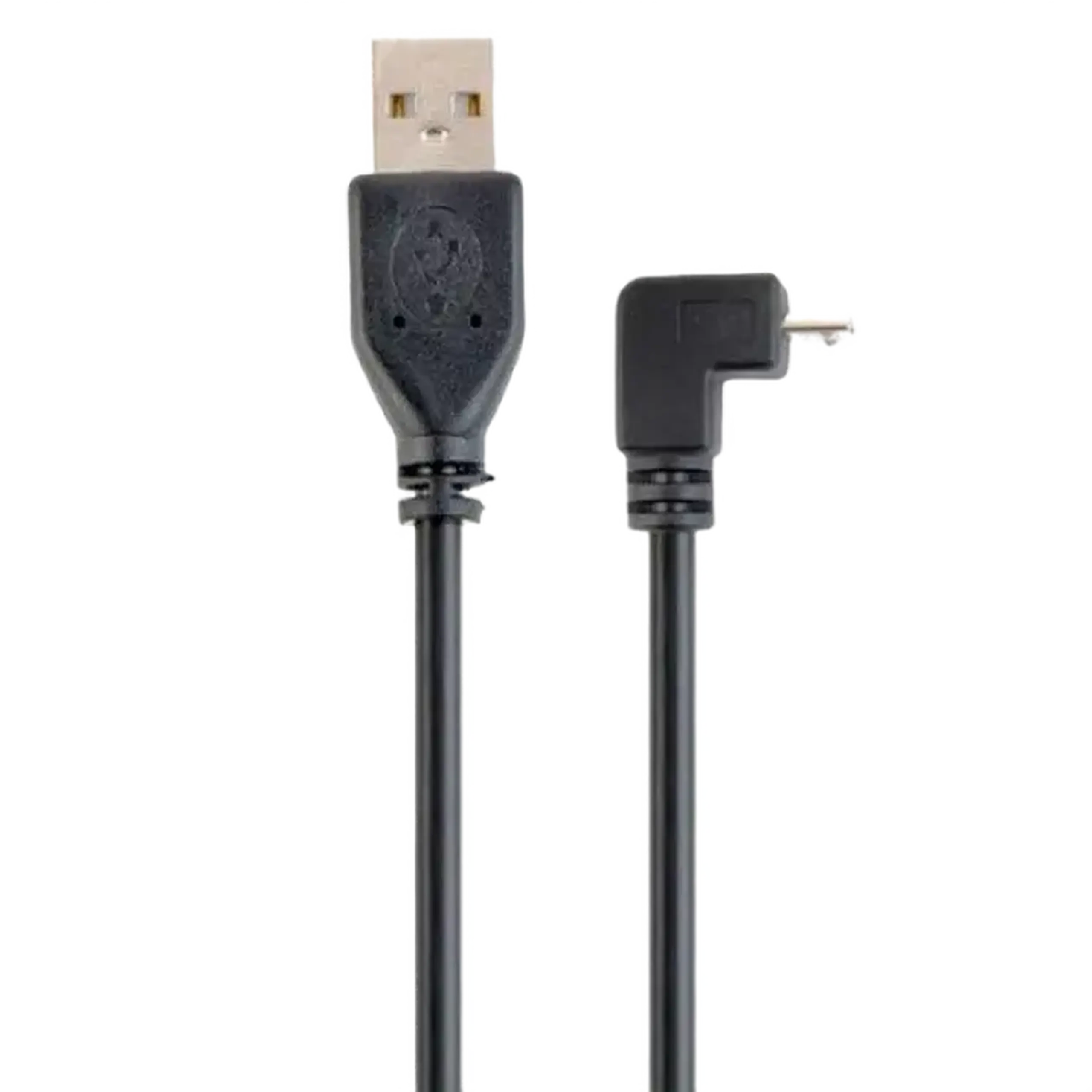 Cablu încărcare și sincronizare Cablexpert CCP-mUSB2-AMBM90-6, USB Type-A/micro-USB, 1,8m, Negru