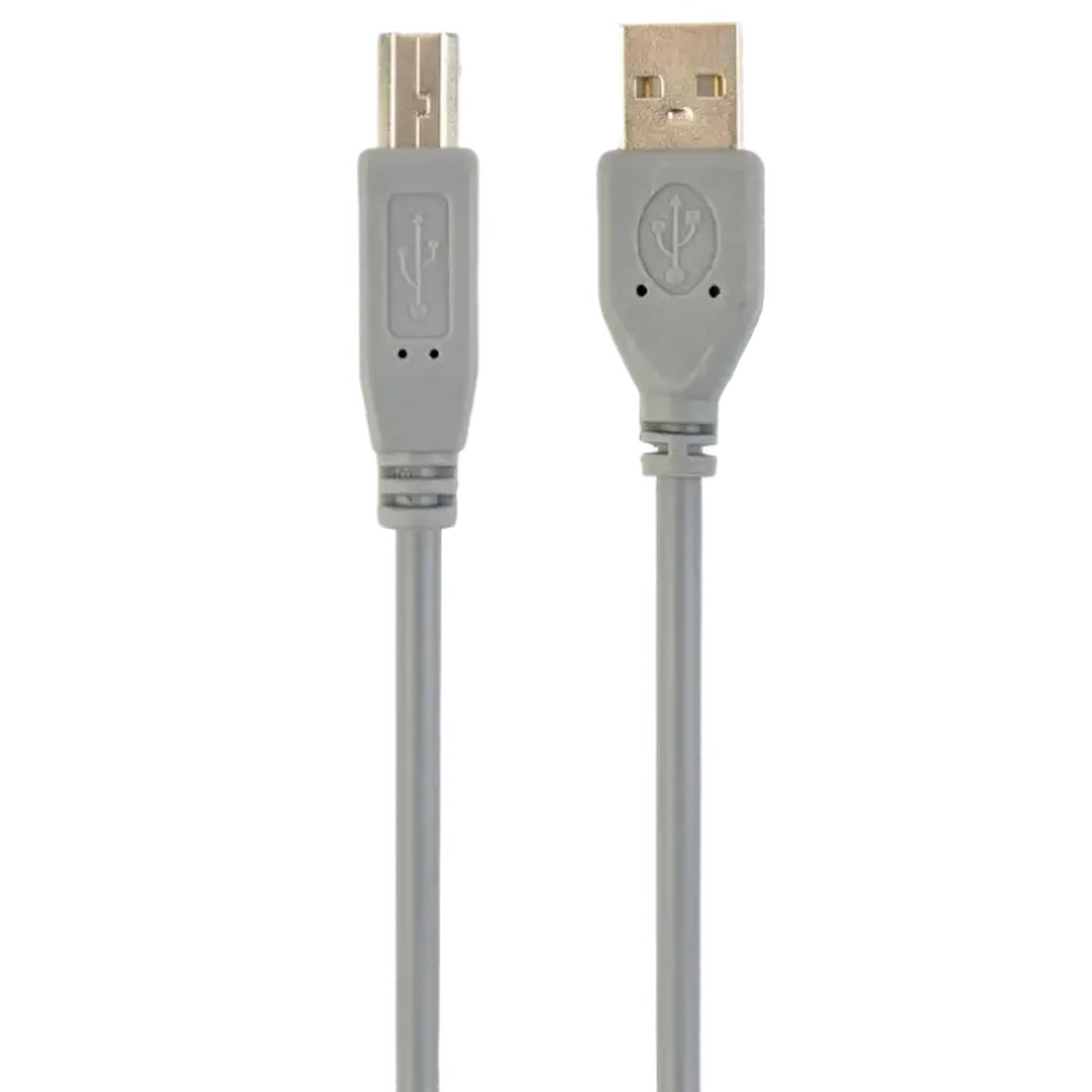 Cablu de comunicație Cablexpert CCP-USB2-AMBM-6G, USB Type-A/USB Type-B, 1,8m, Gri
