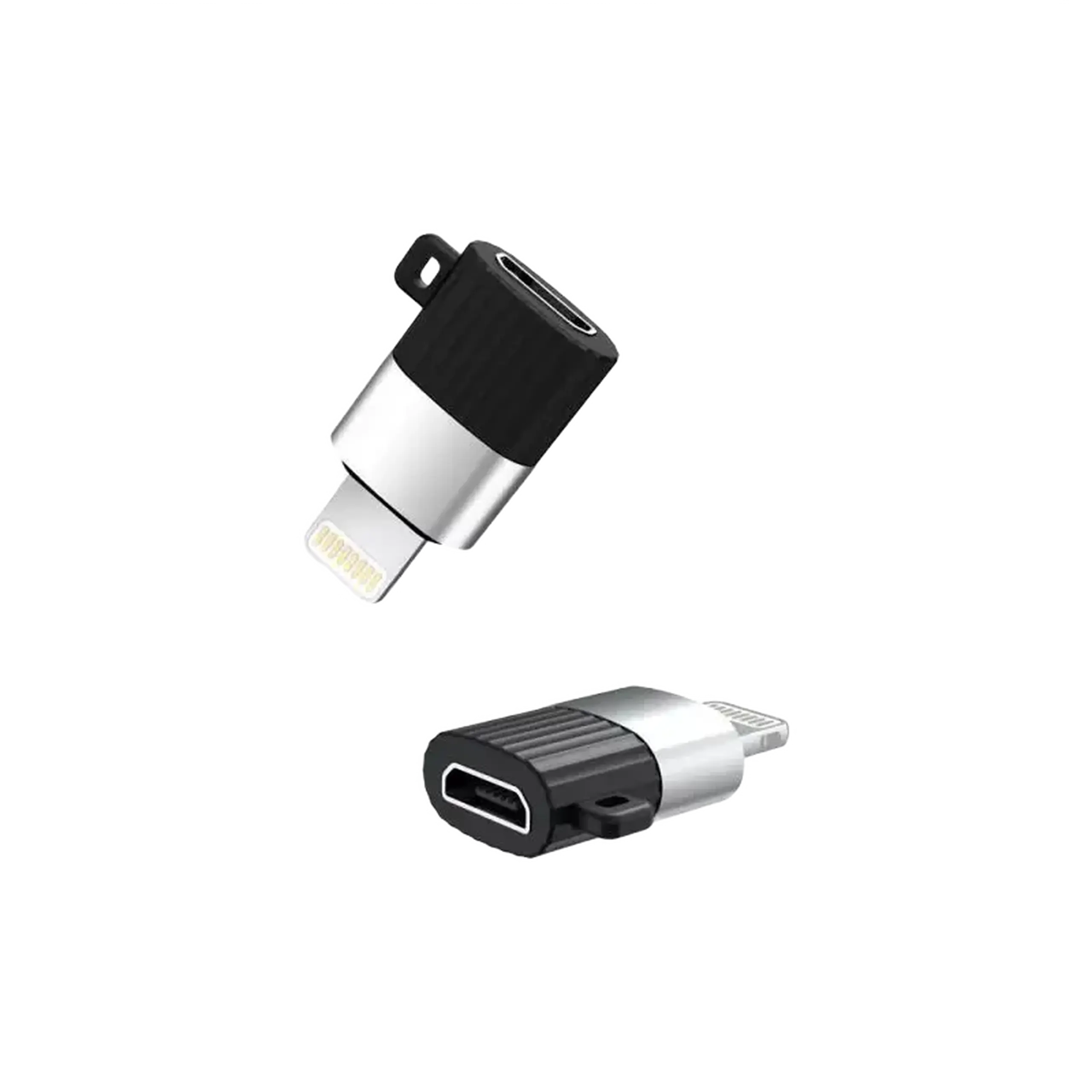 Adaptor USB XO NB149A, micro-USB (F)/USB Type-C, Negru