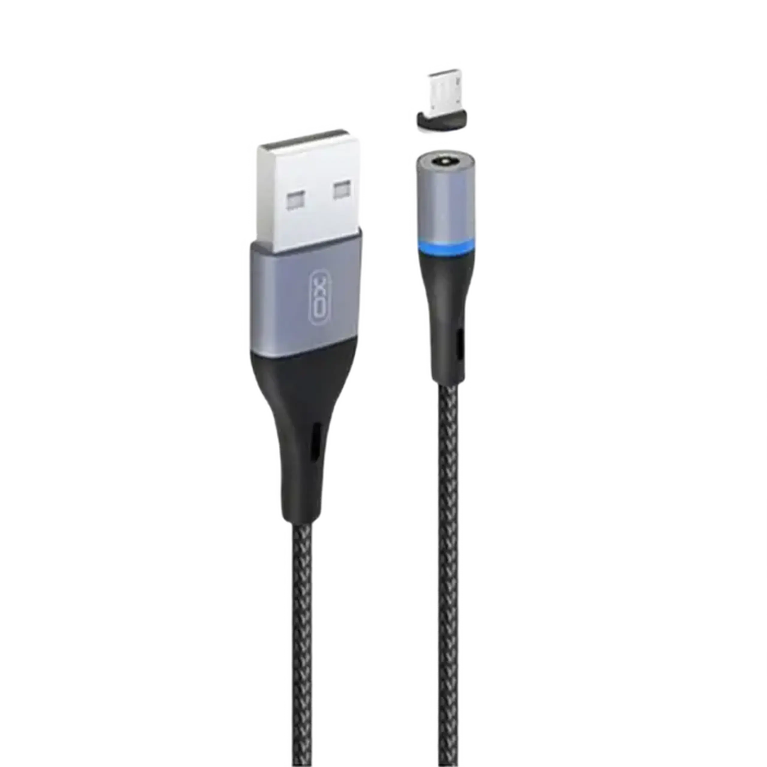 Cablu încărcare și sincronizare XO NB125, USB Type-A/USB Type-C, 1m, Negru