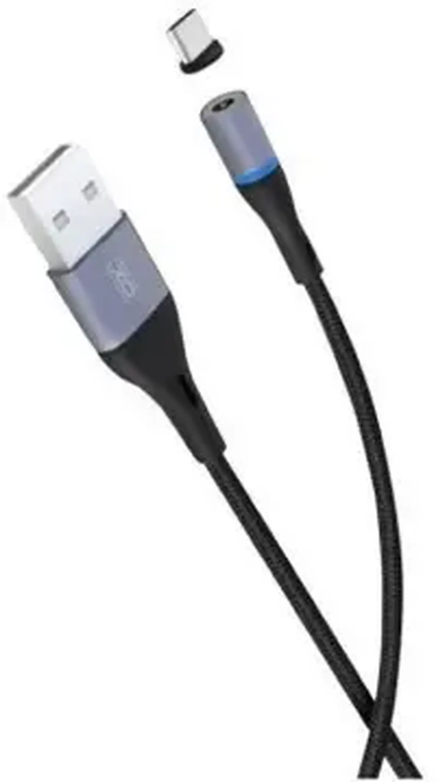 Cablu încărcare și sincronizare XO NB125, USB Type-A/USB Type-C, 1m, Negru