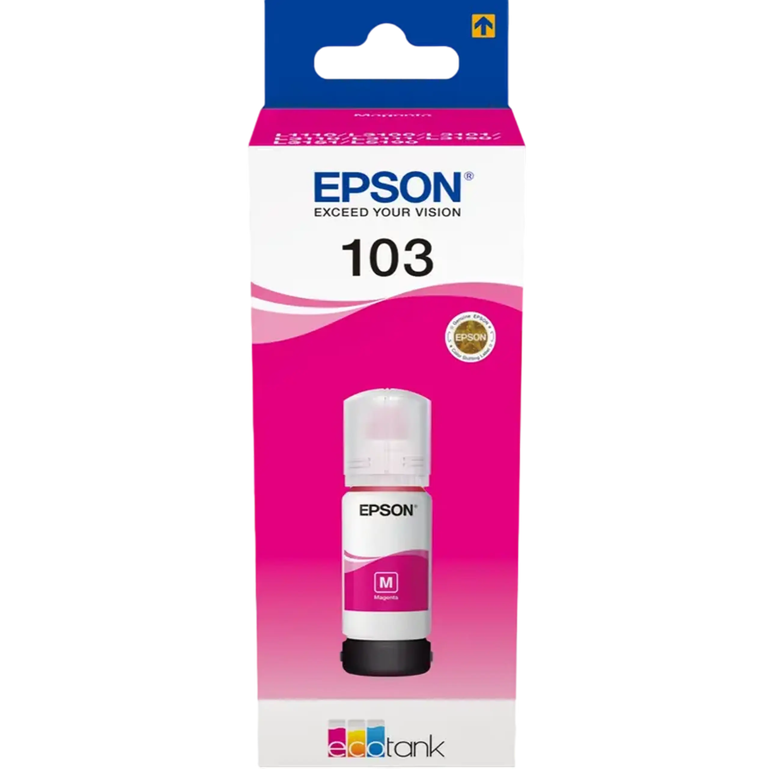 Recipient de cerneală Epson 103 EcoTank, 65ml, Magenta