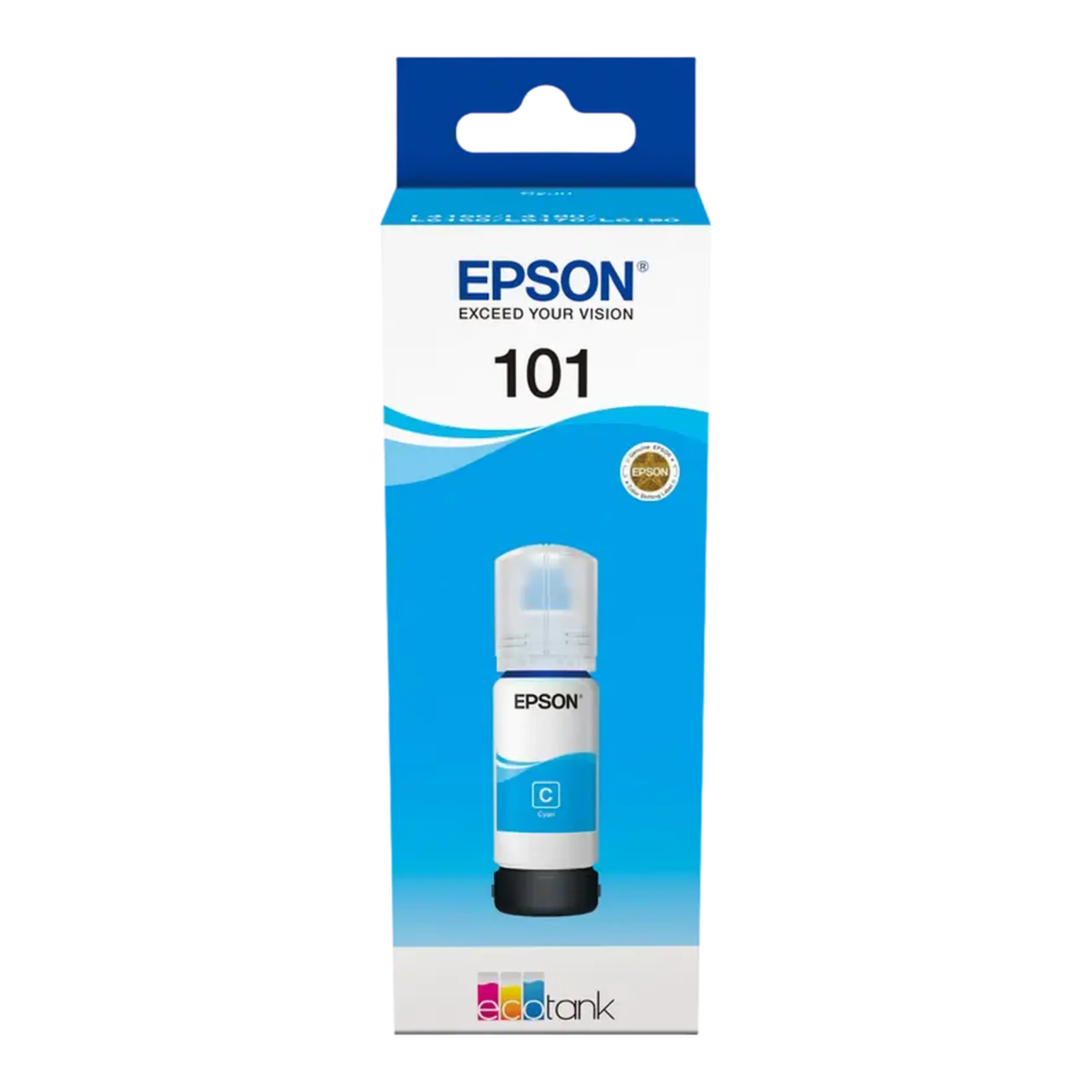 Recipient de cerneală Epson 101 EcoTank, 70ml, Cyan
