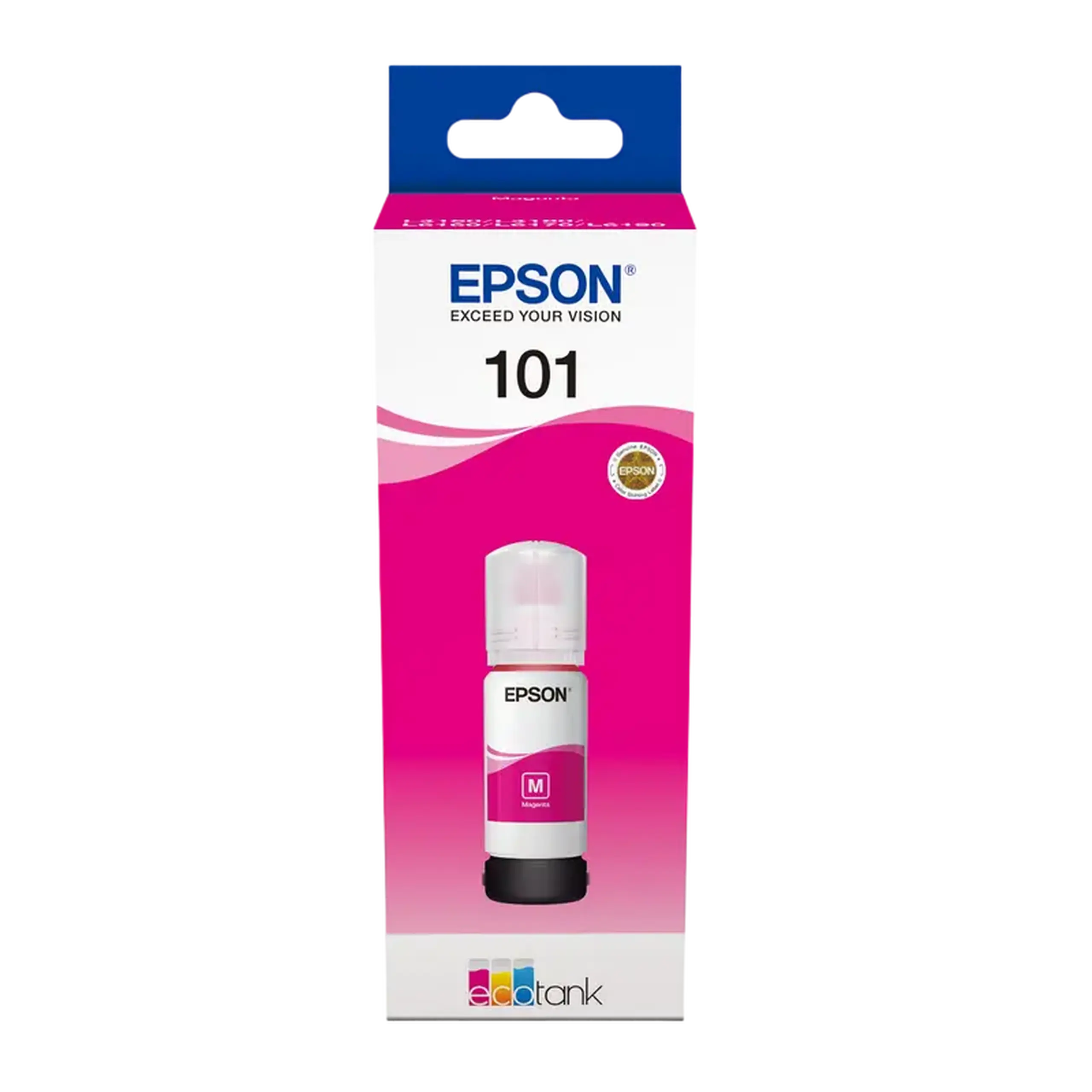 Recipient de cerneală Epson 101 EcoTank, 70ml, Magenta