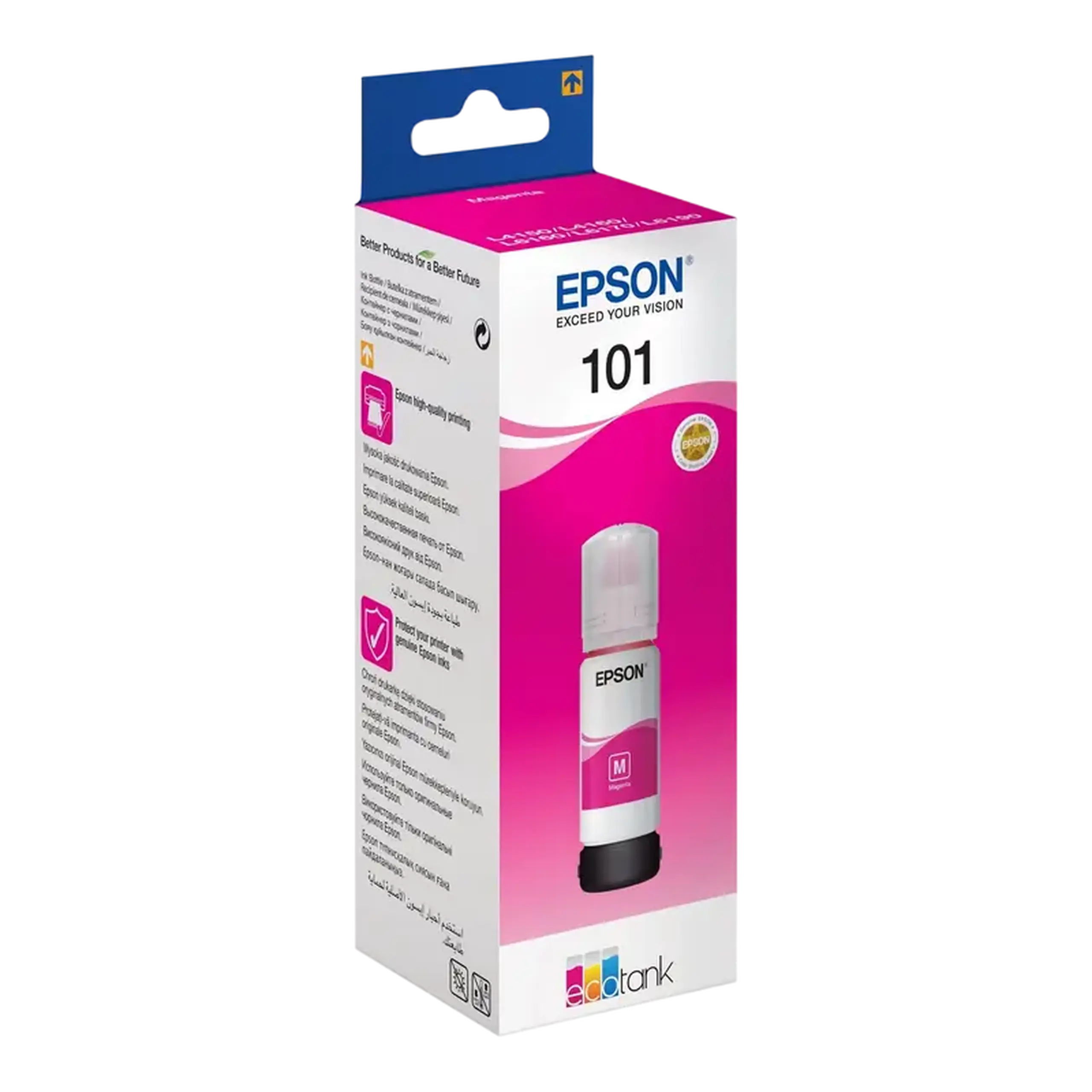 Recipient de cerneală Epson 101 EcoTank, 70ml, Magenta