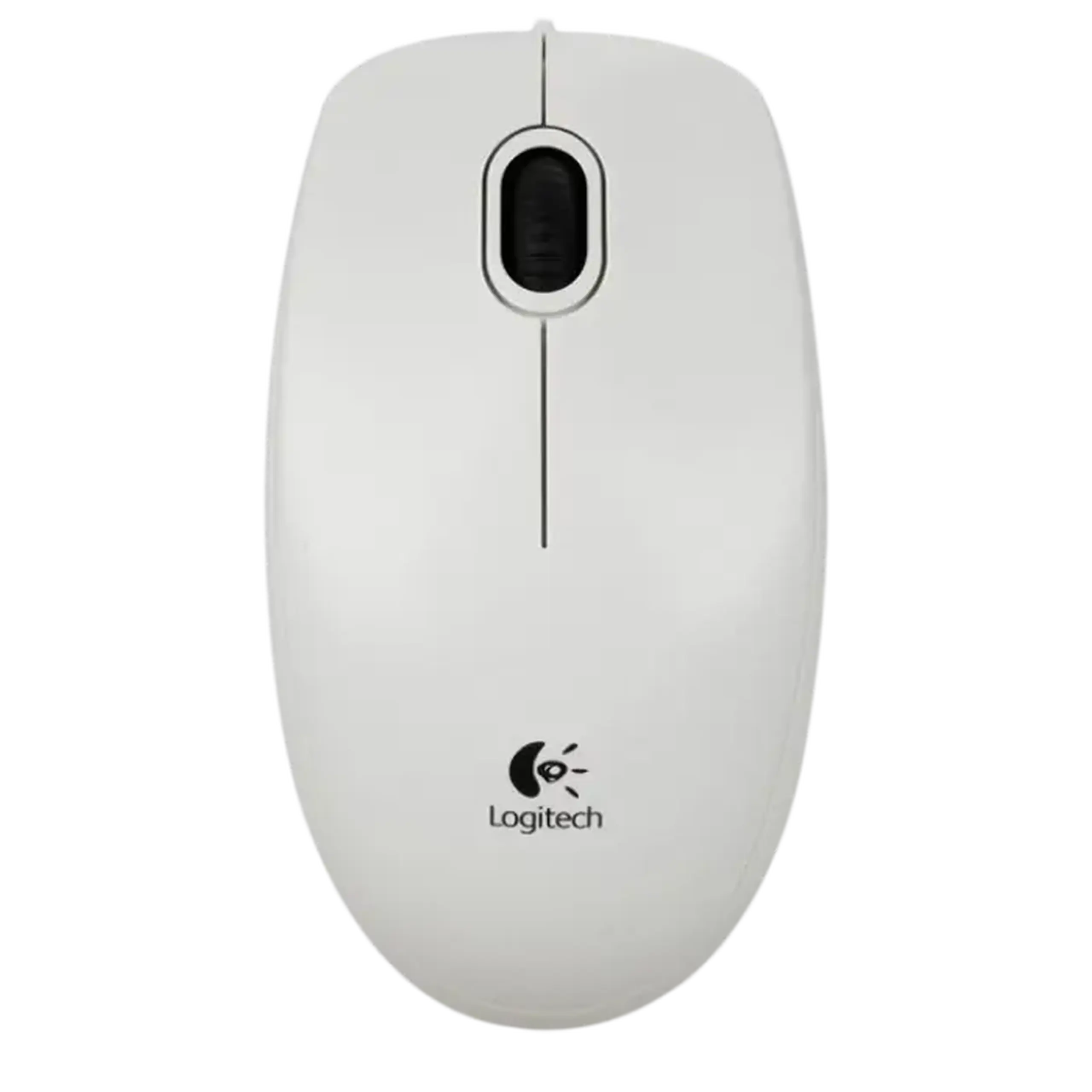 Mouse Logitech B100, Alb