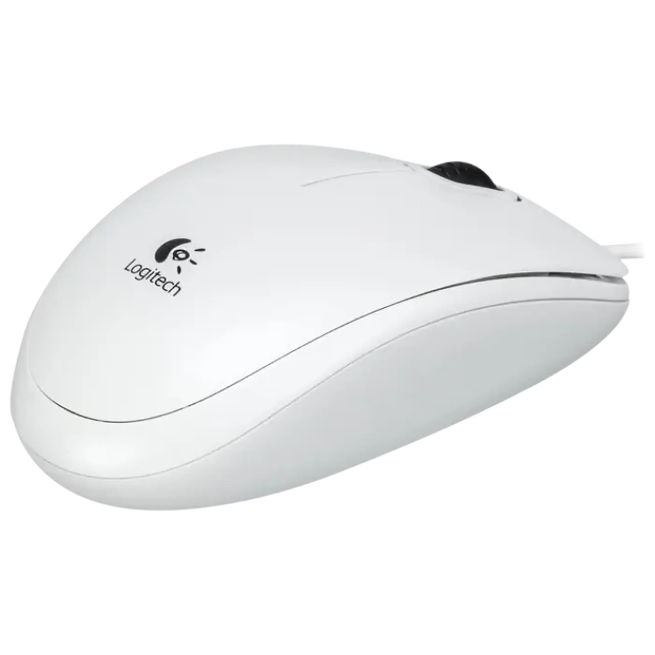 Mouse Logitech B100, Alb