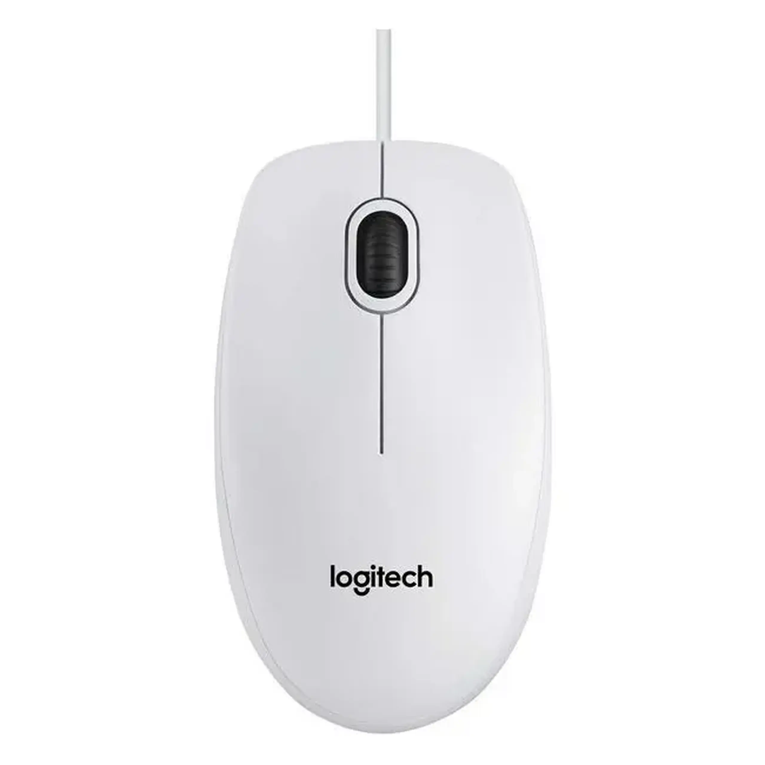 Mouse Logitech B100, Alb