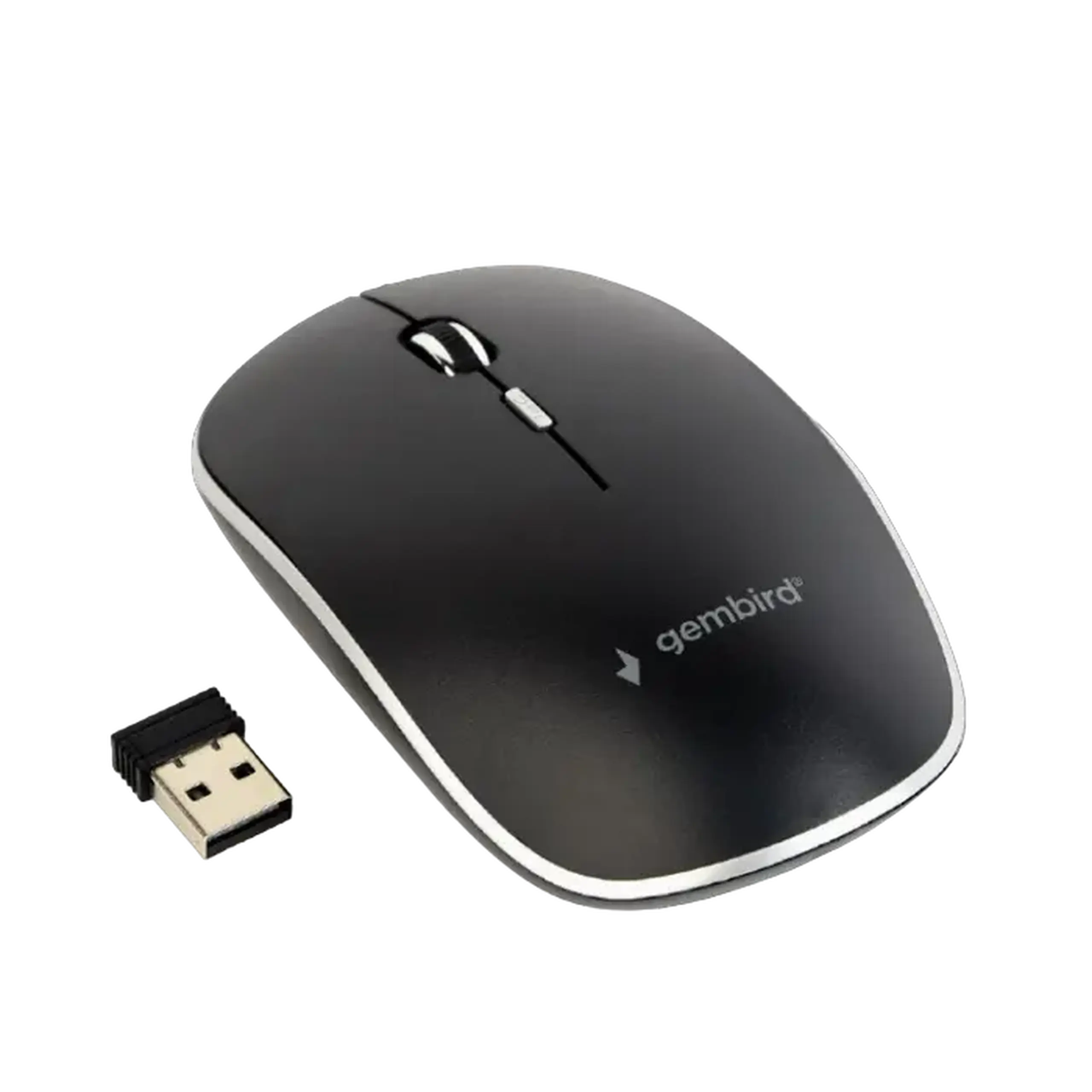 Mouse Wireless Gembird MUSW-4B-01, Negru