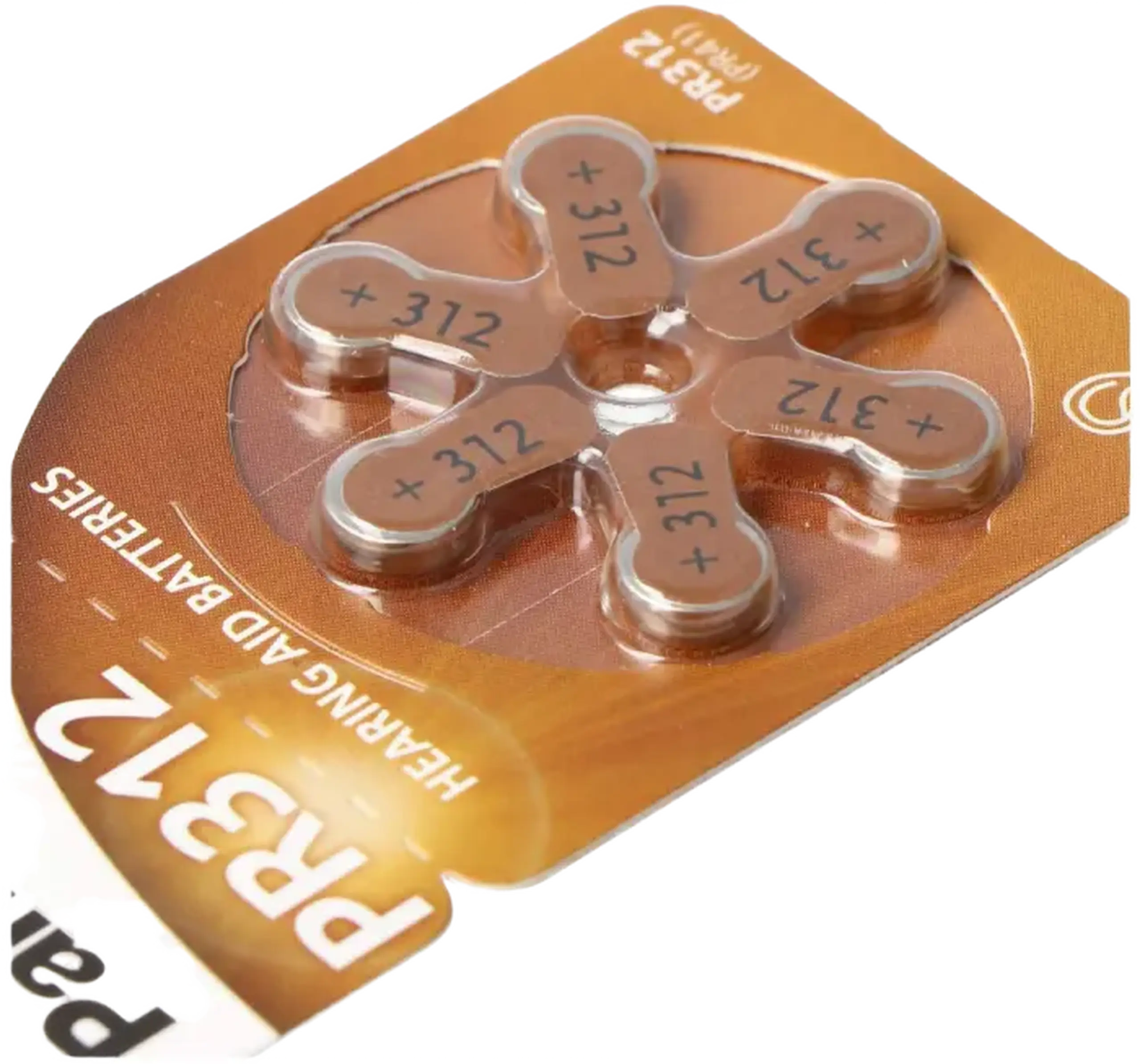 PR312, Blister*6, Panasonic, PR - 312/6LB (PR41), 3,6x7,9mm, 170mAh
