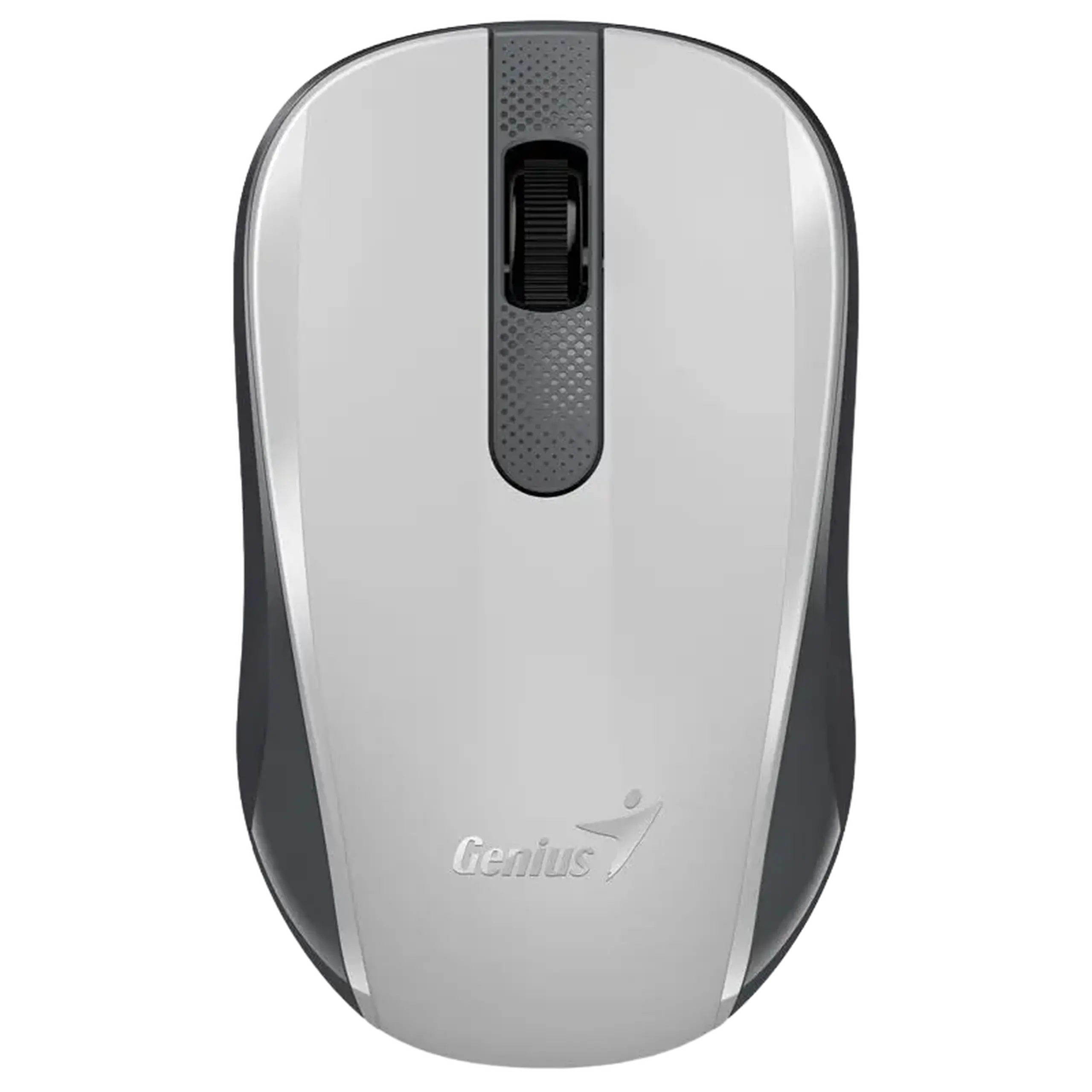 Mouse Wireless Genius NX-8008S, Alb/Gri