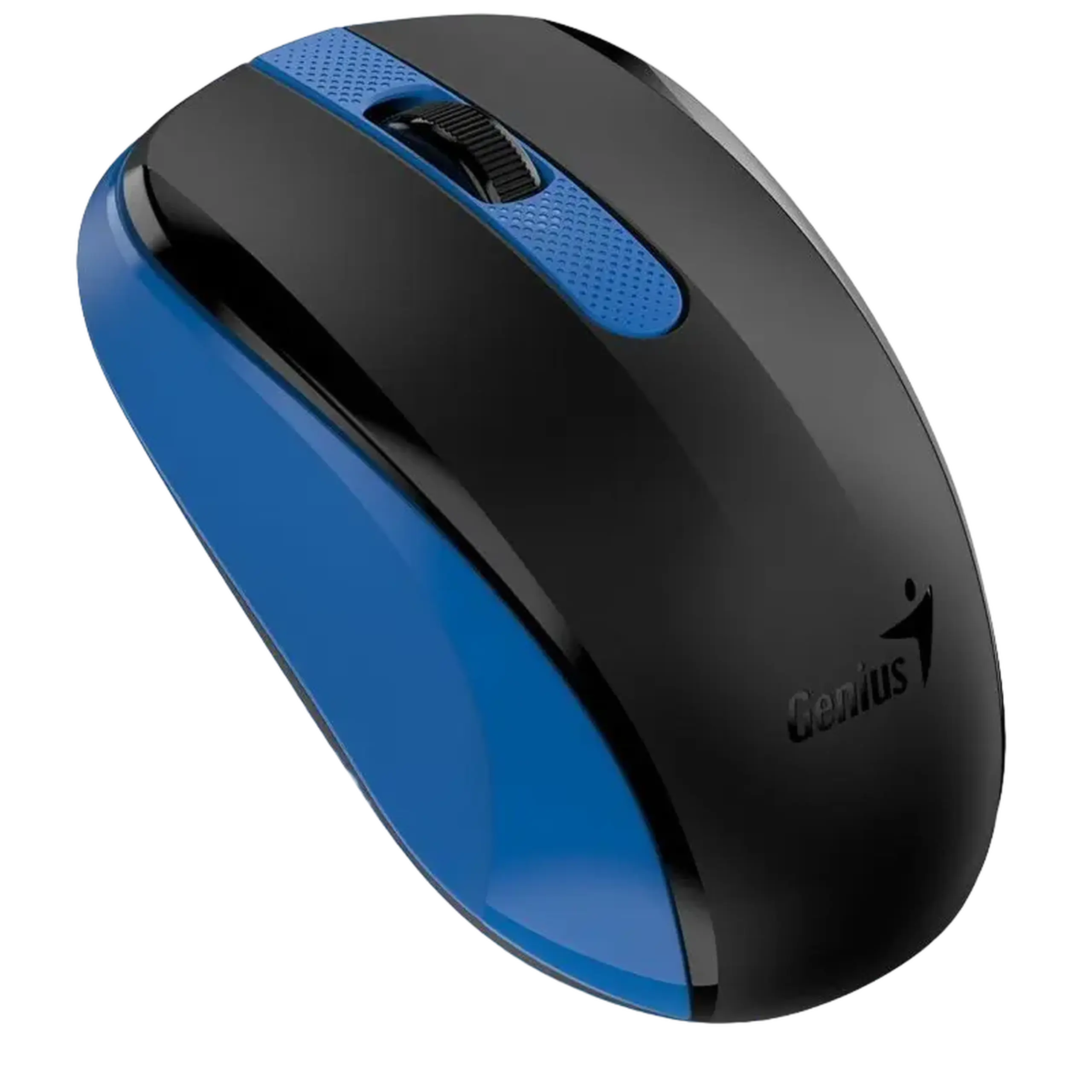 Mouse Wireless Genius NX-8008S, Negru/Albastru