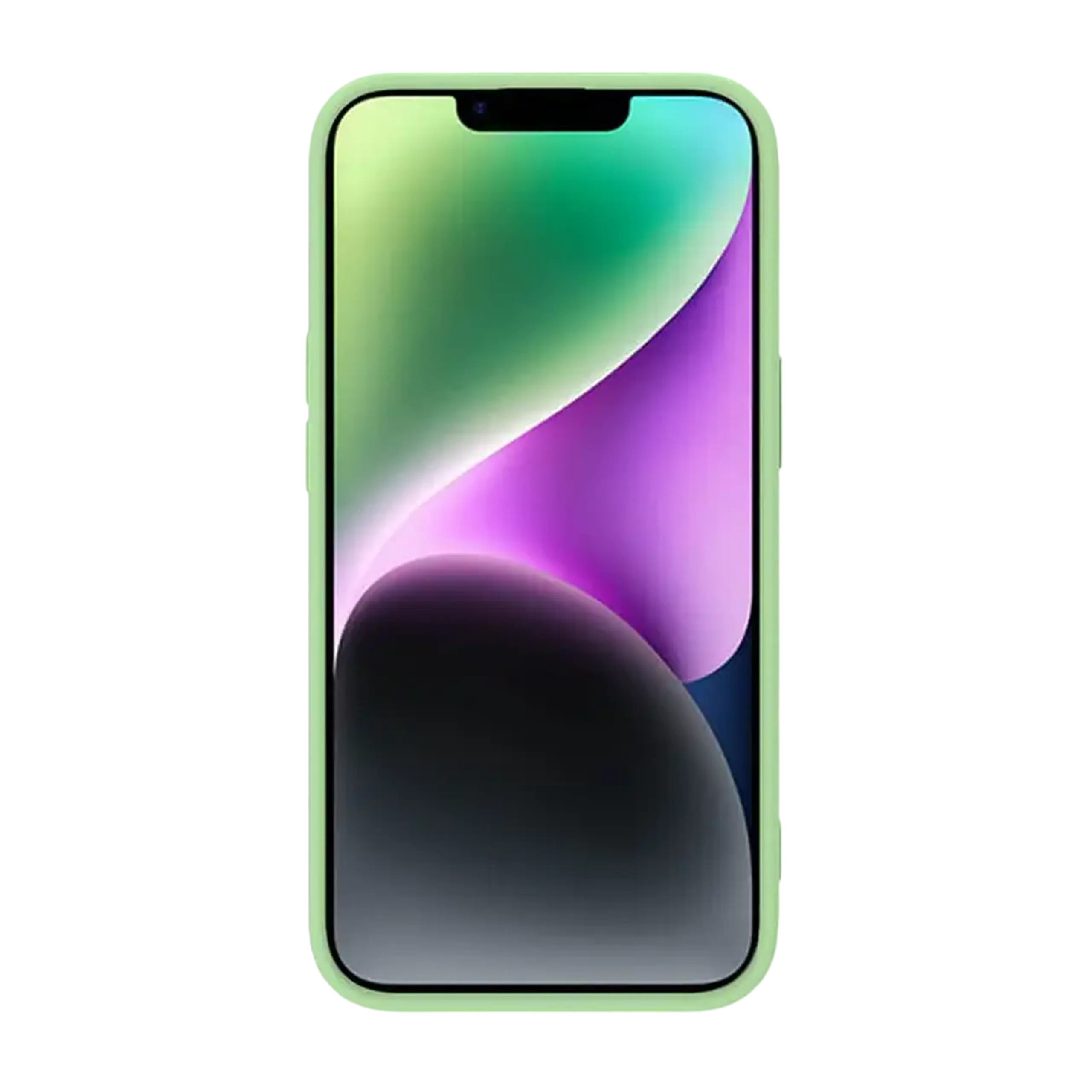 Husă Nillkin iPhone 14 Plus, CamShield Silky Silicone, Verde