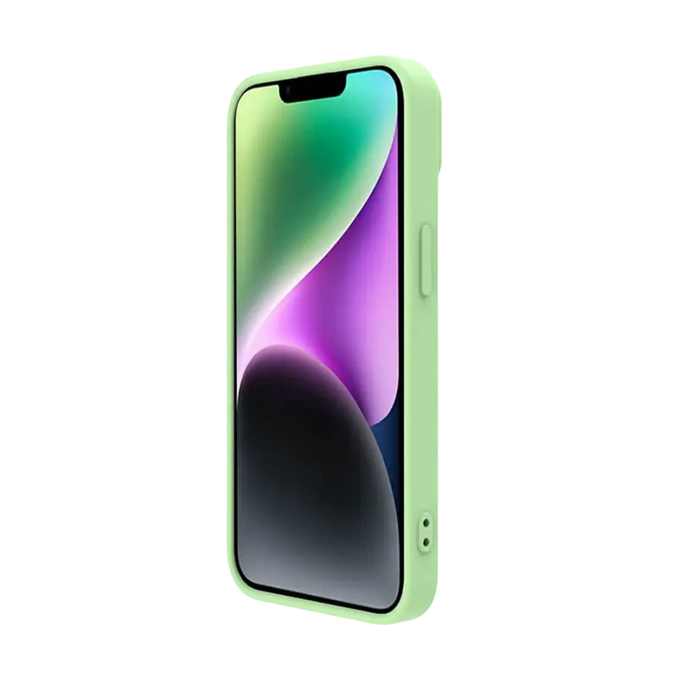 Husă Nillkin iPhone 14 Plus, CamShield Silky Silicone, Verde